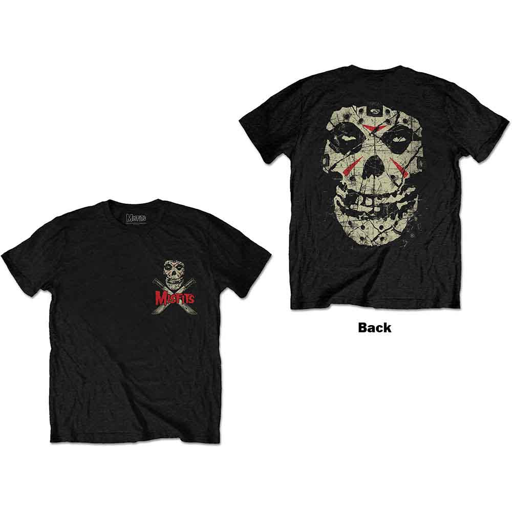 Tričko Misfits - Machete, Unisex,Čierna,M