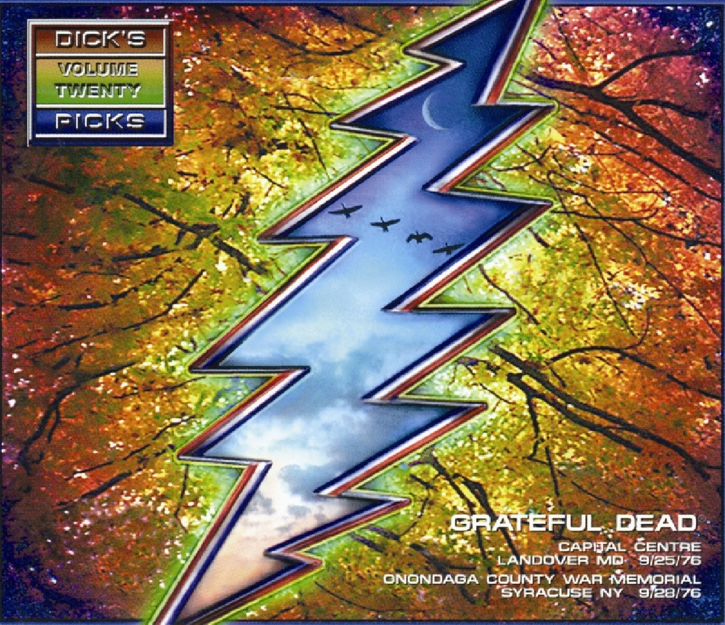 CD Grateful Dead - DICK'S PICKS VOL. 20 - CAPITAL CENTRE LANDROVER, MD 9-25-76 ONONDAGA COUNTRY WAR MEMORIAL, SYRACUSE, NY 9-28-76