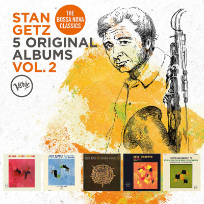 CD Stan Getz - GETZ, STAN - 5 ORIGINAL ALBUMS, VOL. 2
