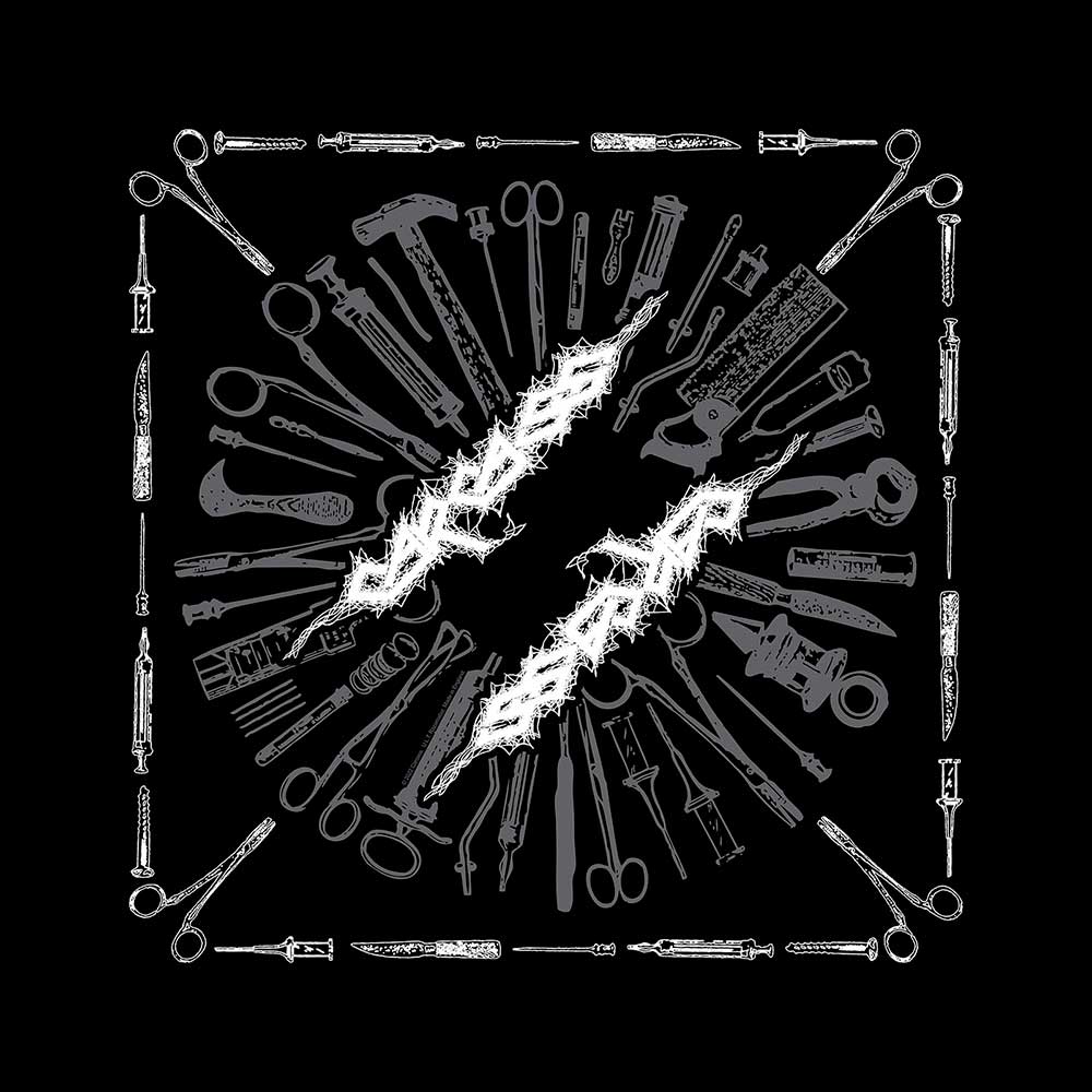 Šatka Carcass - Tools, Unisex,Čierna,Univerzálna