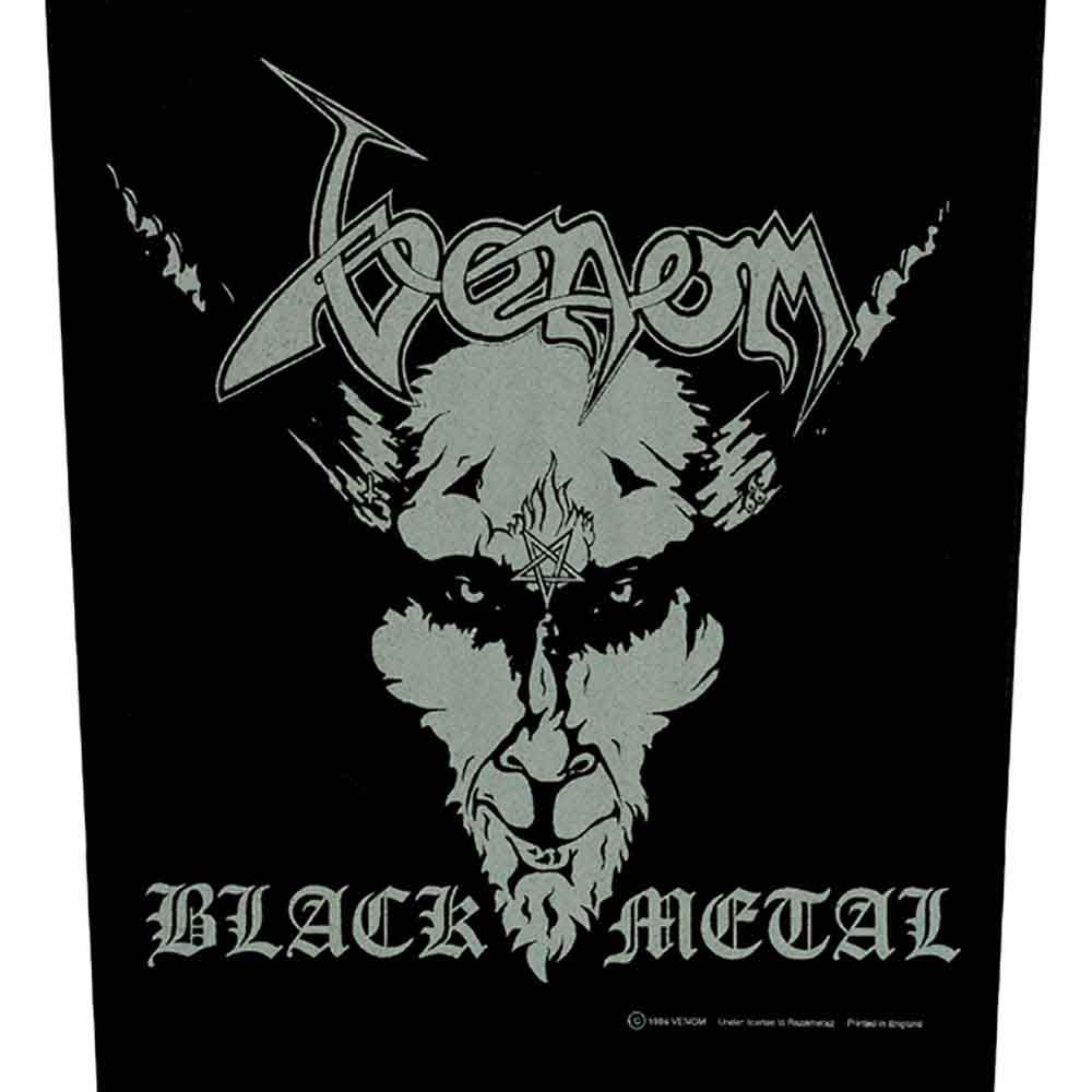 Nažehlovačka Venom - Black Metal