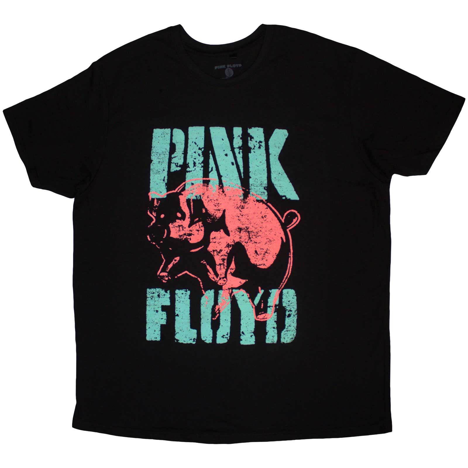 Tričko Pink Floyd - Big Pig, Unisex,Čierna,XXL