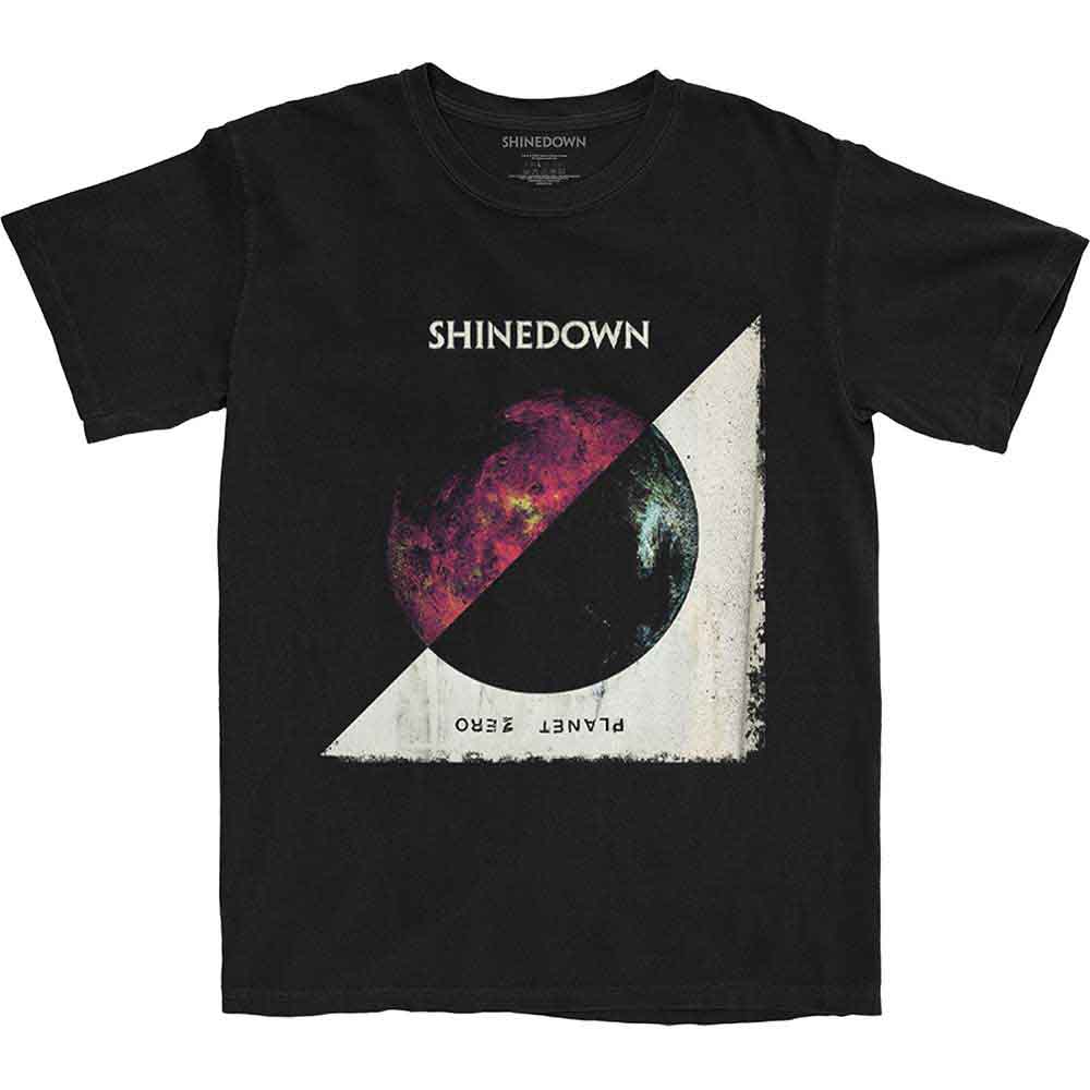 Tričko Shinedown - Planet Zero Album, Unisex,Čierna,XL