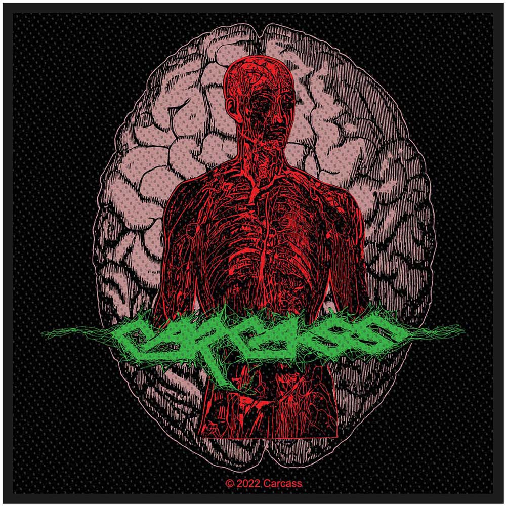 Nažehlovačka Carcass - Cabeza