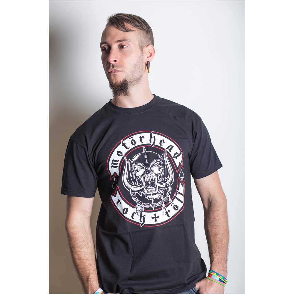 Tričko Motörhead - Biker Badge, Unisex,Čierna,XL