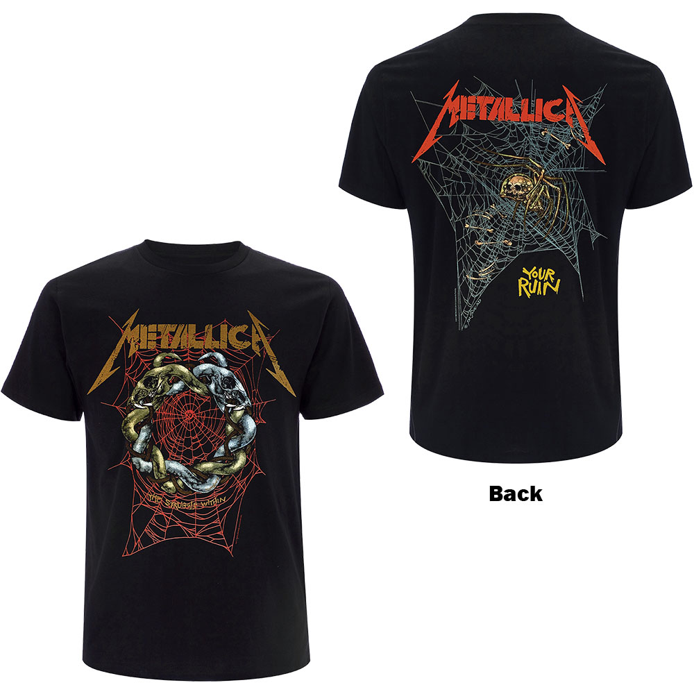 Tričko Metallica - Ruin/Struggle, Unisex,Čierna,XXL