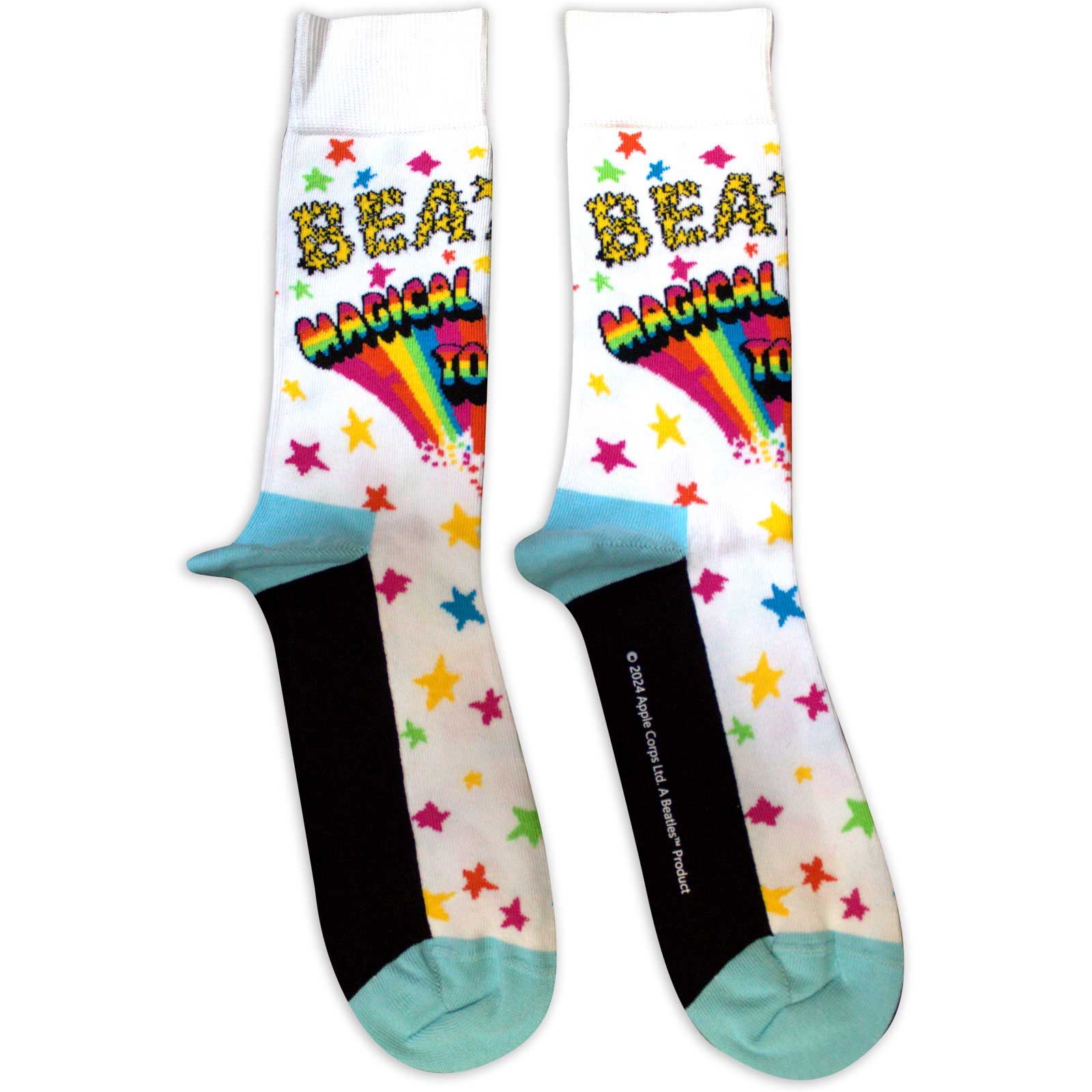 Ponožky The Beatles - Magical Mystery Tour, Unisex,Biela,UK 7 - 11