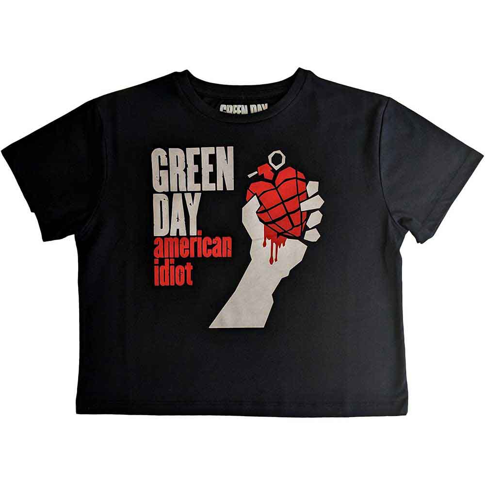 Tielko Green Day - American Idiot, Žena,Čierna,XXL