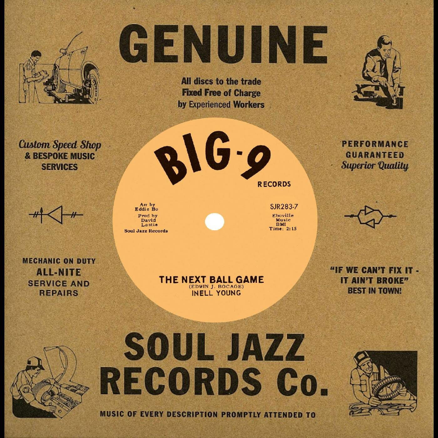Vinyl Inell Young - NEXT BALL GAME