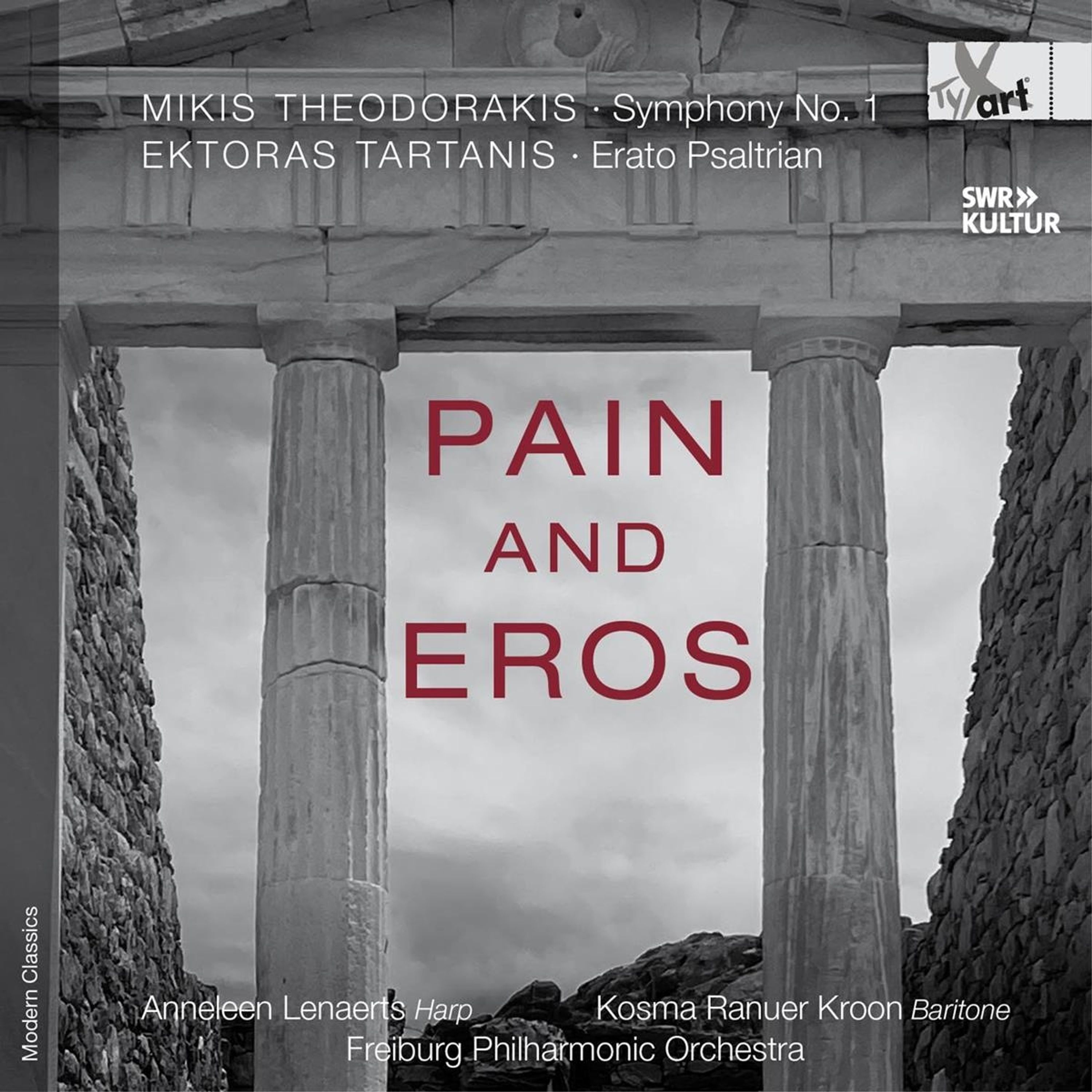 CD - PAIN AND EROS THEODORAKIS & TARTANIS