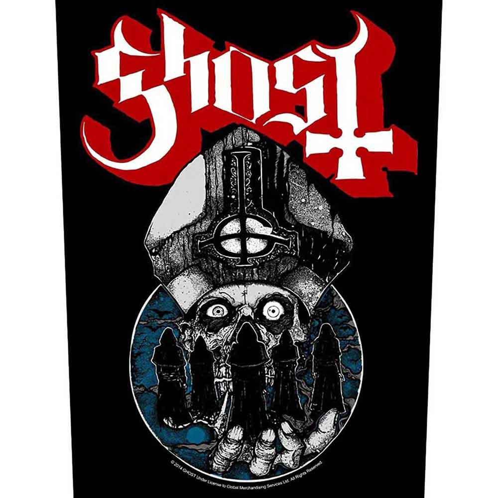 Nažehlovačka Ghost - Papa Warriors