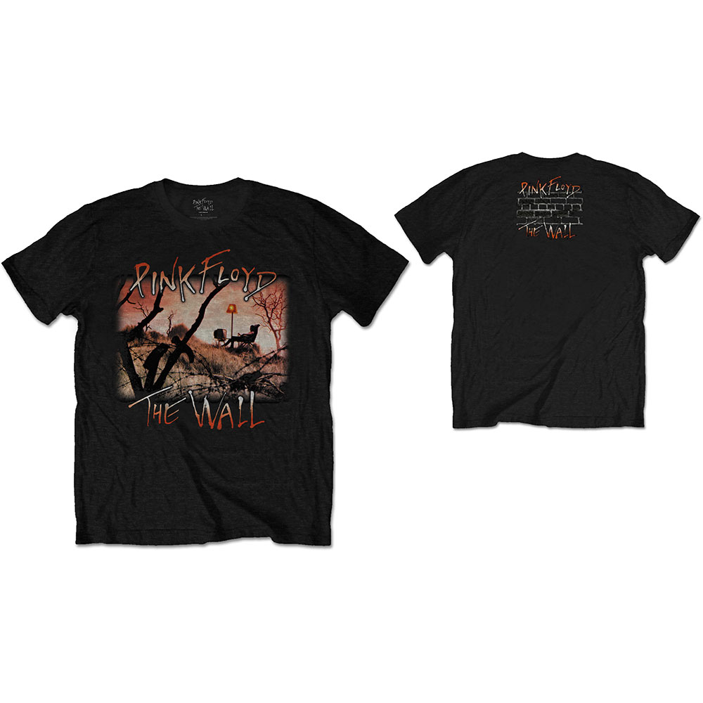 Tričko Pink Floyd - The Wall Meadow, Unisex,Čierna,XXL