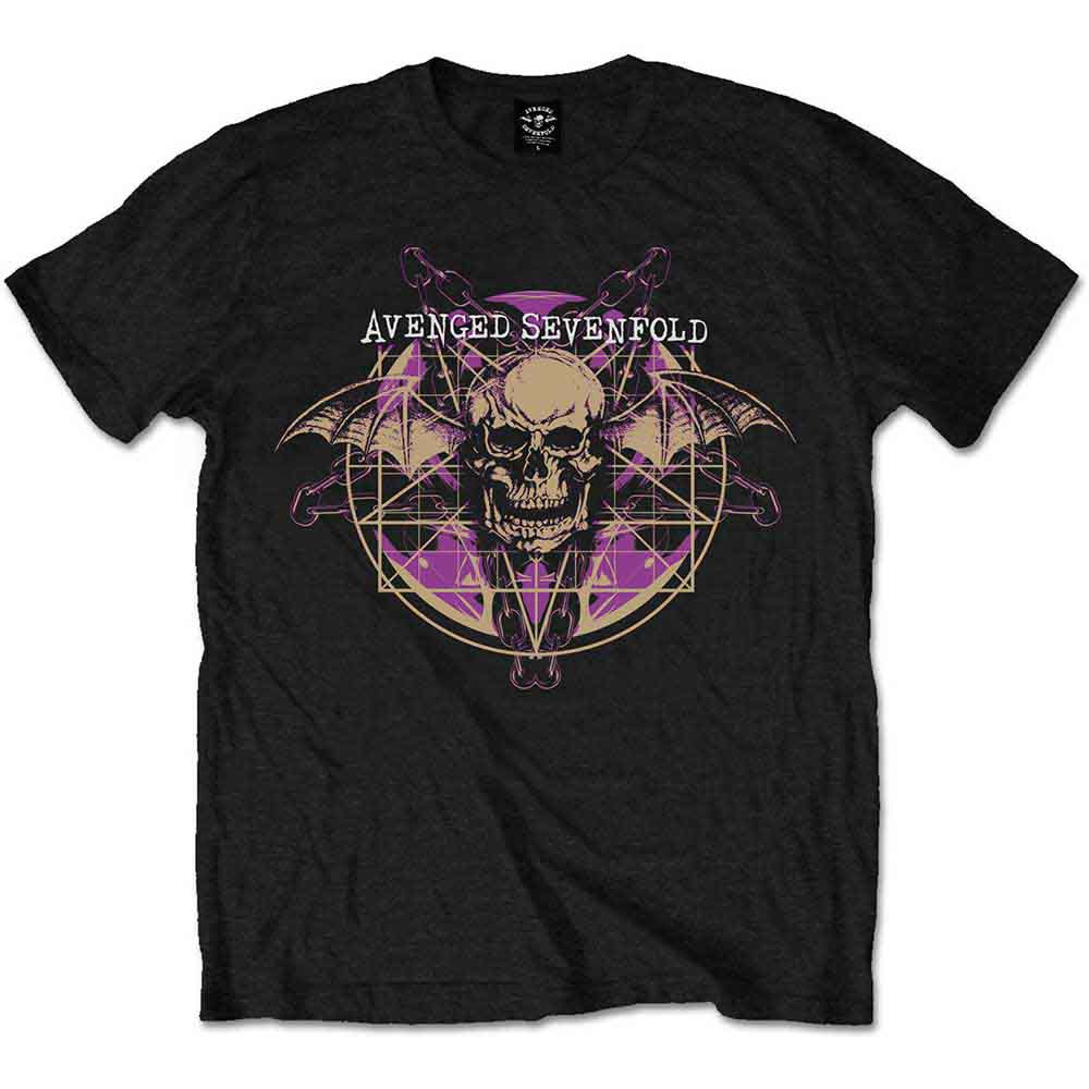 Tričko Avenged Sevenfold A7X - Ritual Mens, Unisex,Čierna,XXL