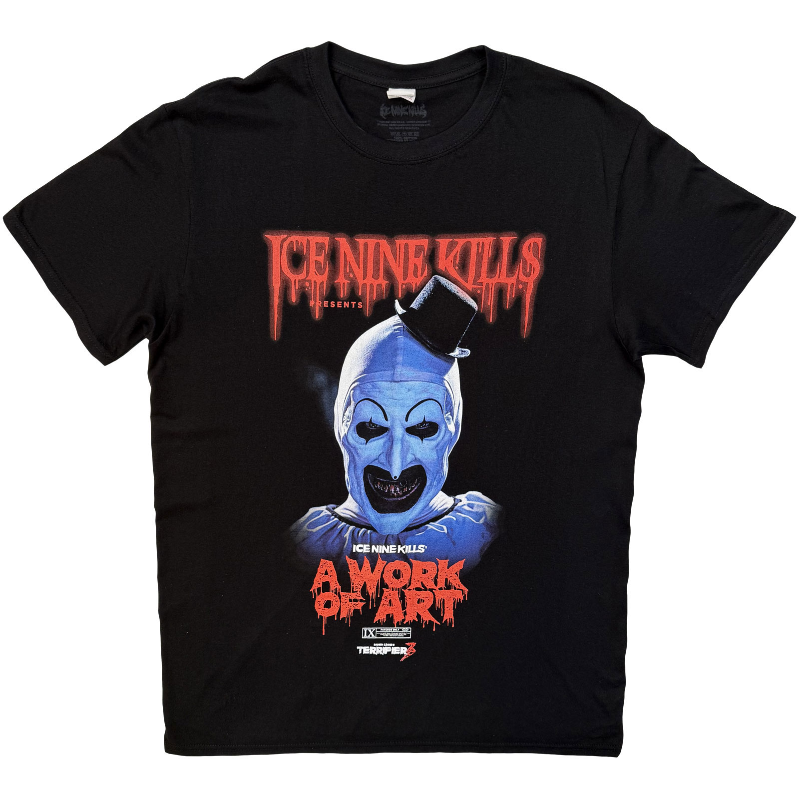 Tričko Ice Nine Kills - A Work of Art Clown, Unisex,Čierna,XXL