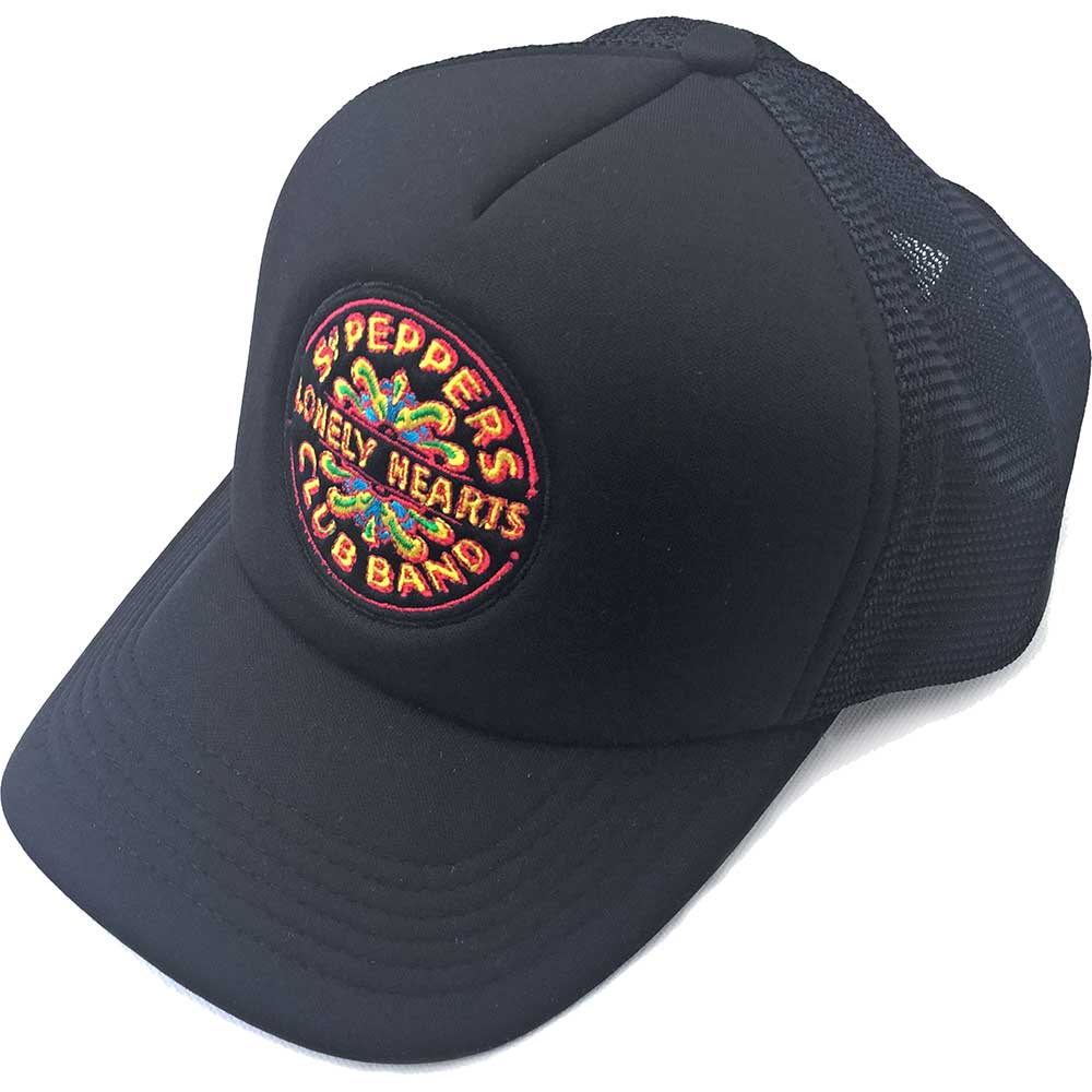 Šiltovka The Beatles - Sgt Pepper Drum, Unisex,Čierna,Univerzálna