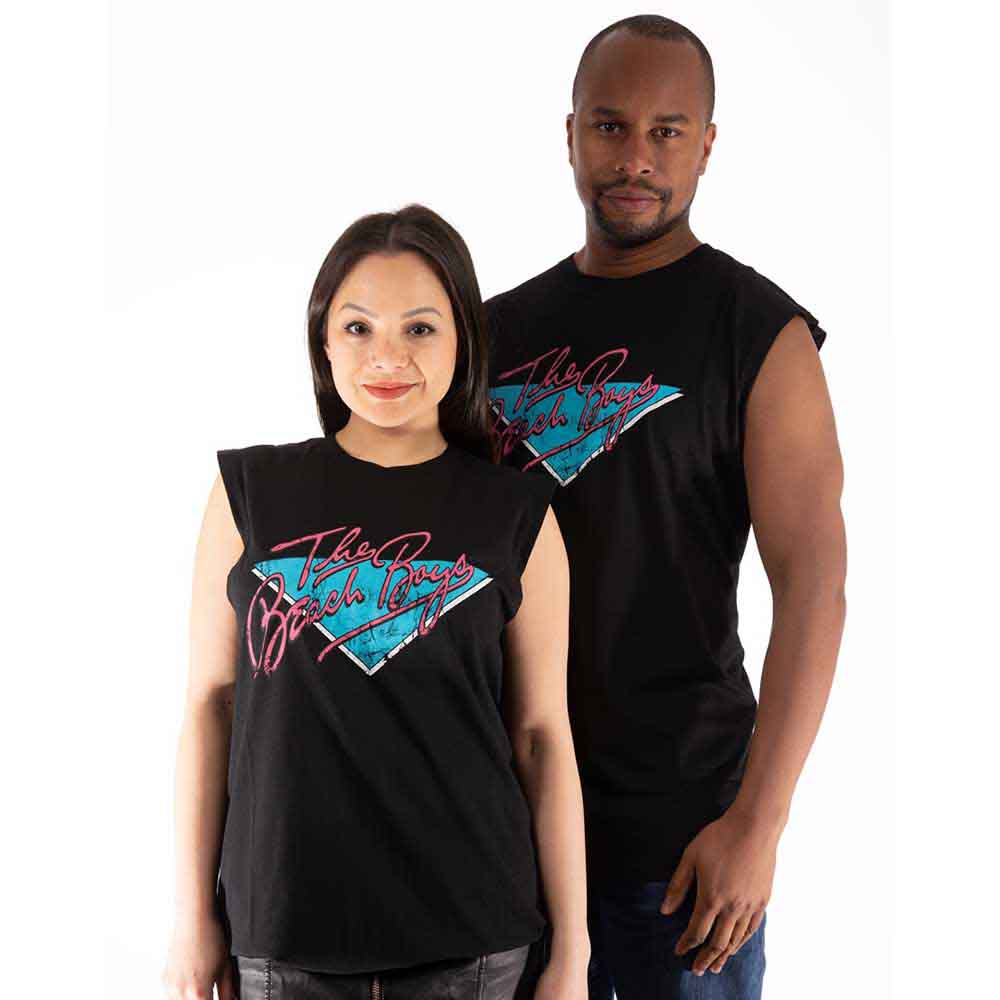 Tielko The Beach Boys - Retro Logo, Unisex,Čierna,XXL