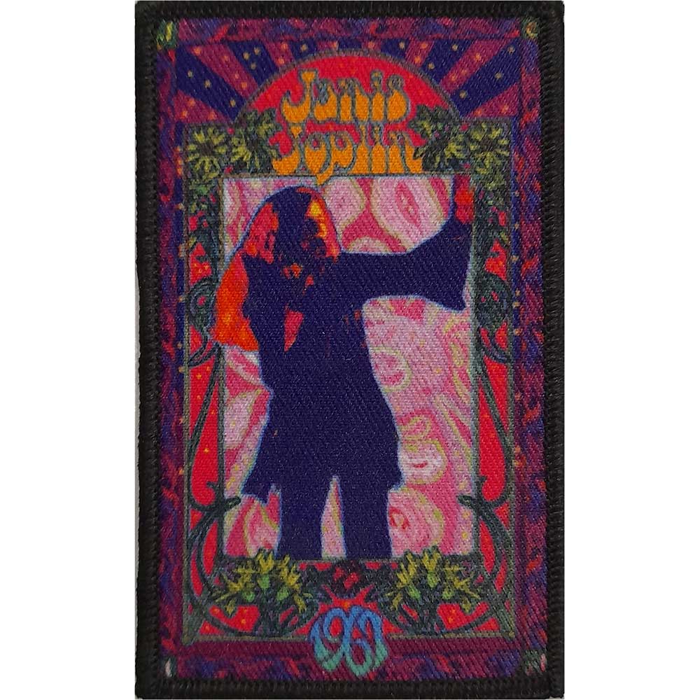 Nažehlovačka Janis Joplin - Floral Flame