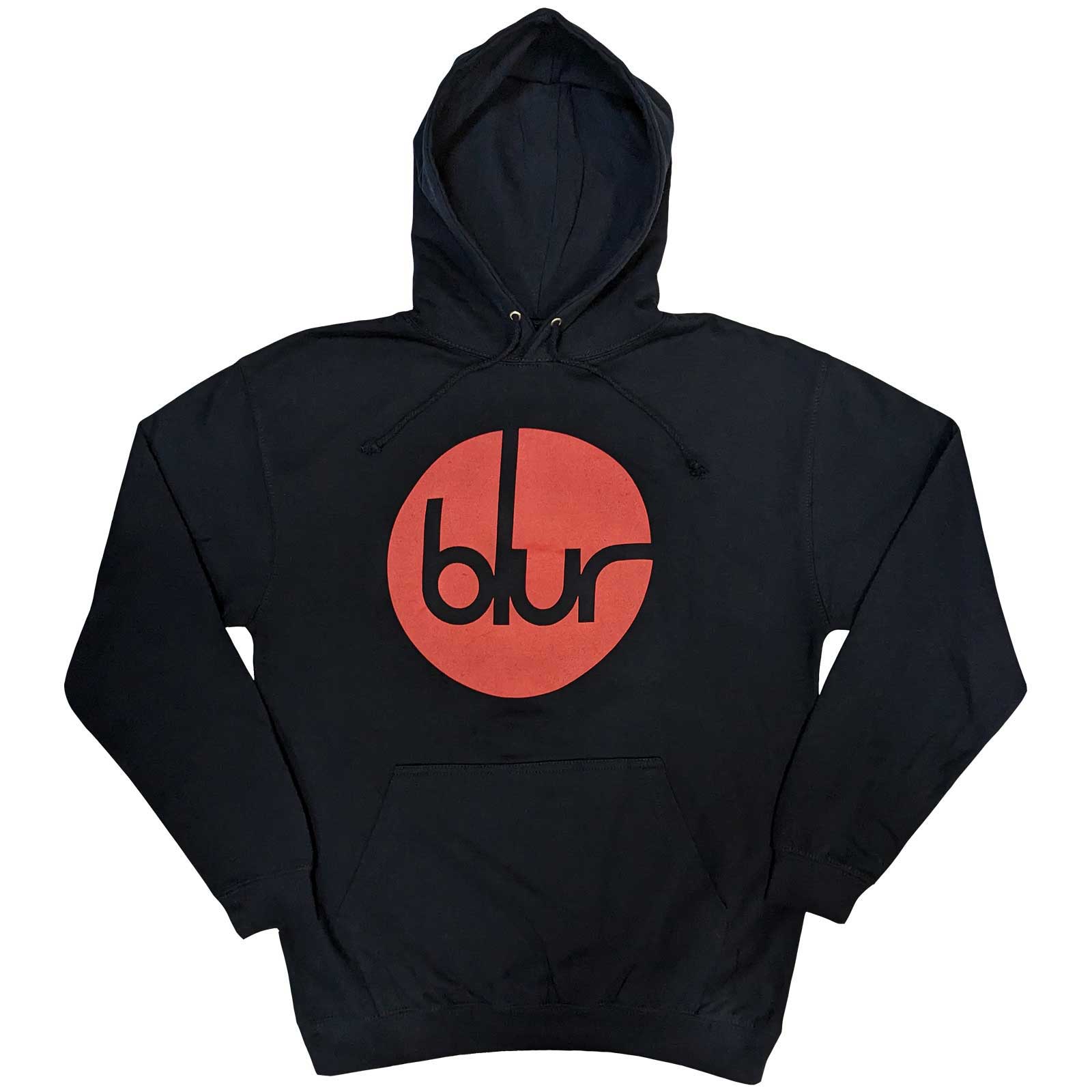 Mikina Blur - Circle Logo, Unisex,Modrá,XXL