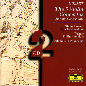 CD Gidon Kremer, Nikolaus Harnoncourt, Wiener Philharmoniker - KONCERTY PRO HOUSLE/5 KONC