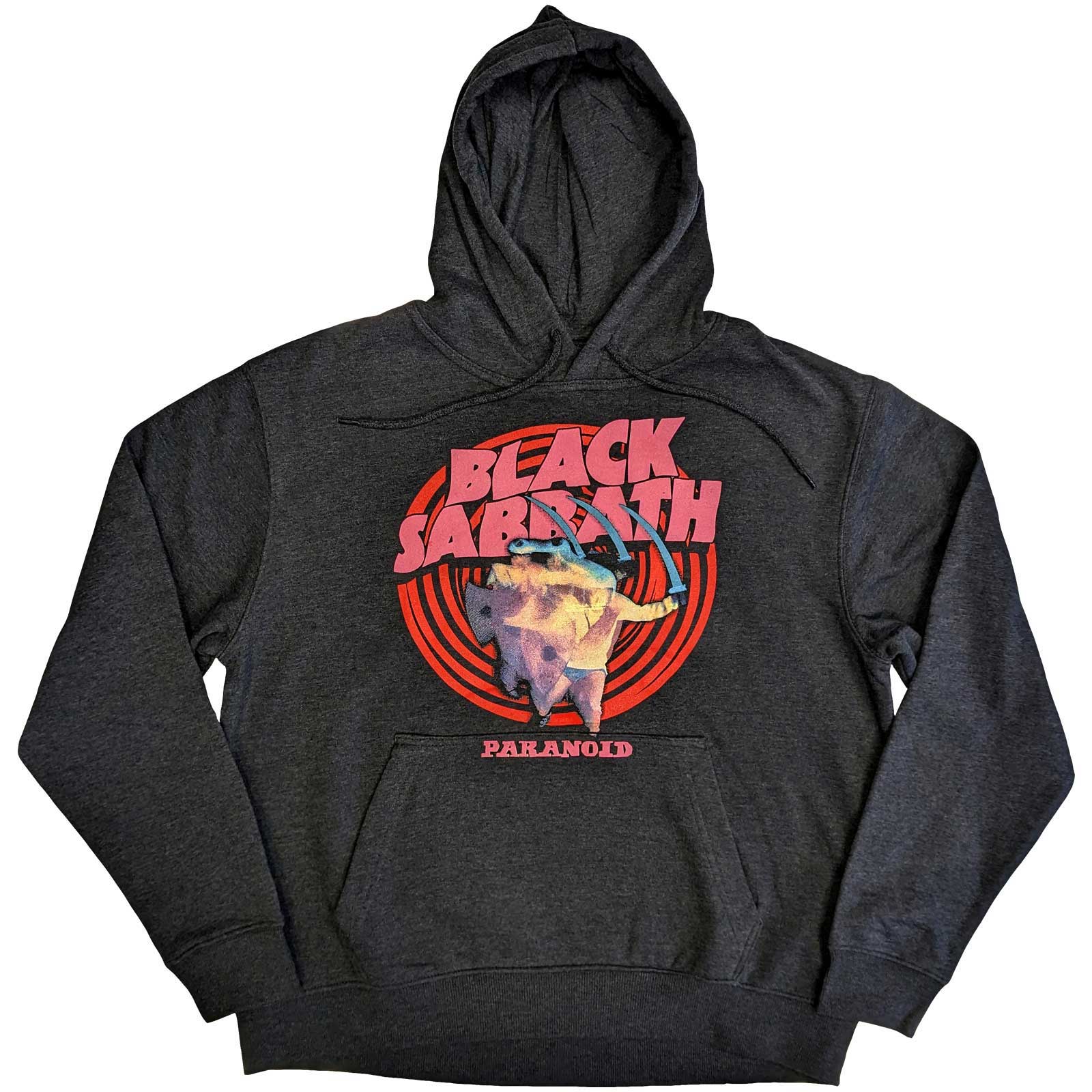 Mikina Black Sabbath - Paranoid, Unisex,Šedá,XL