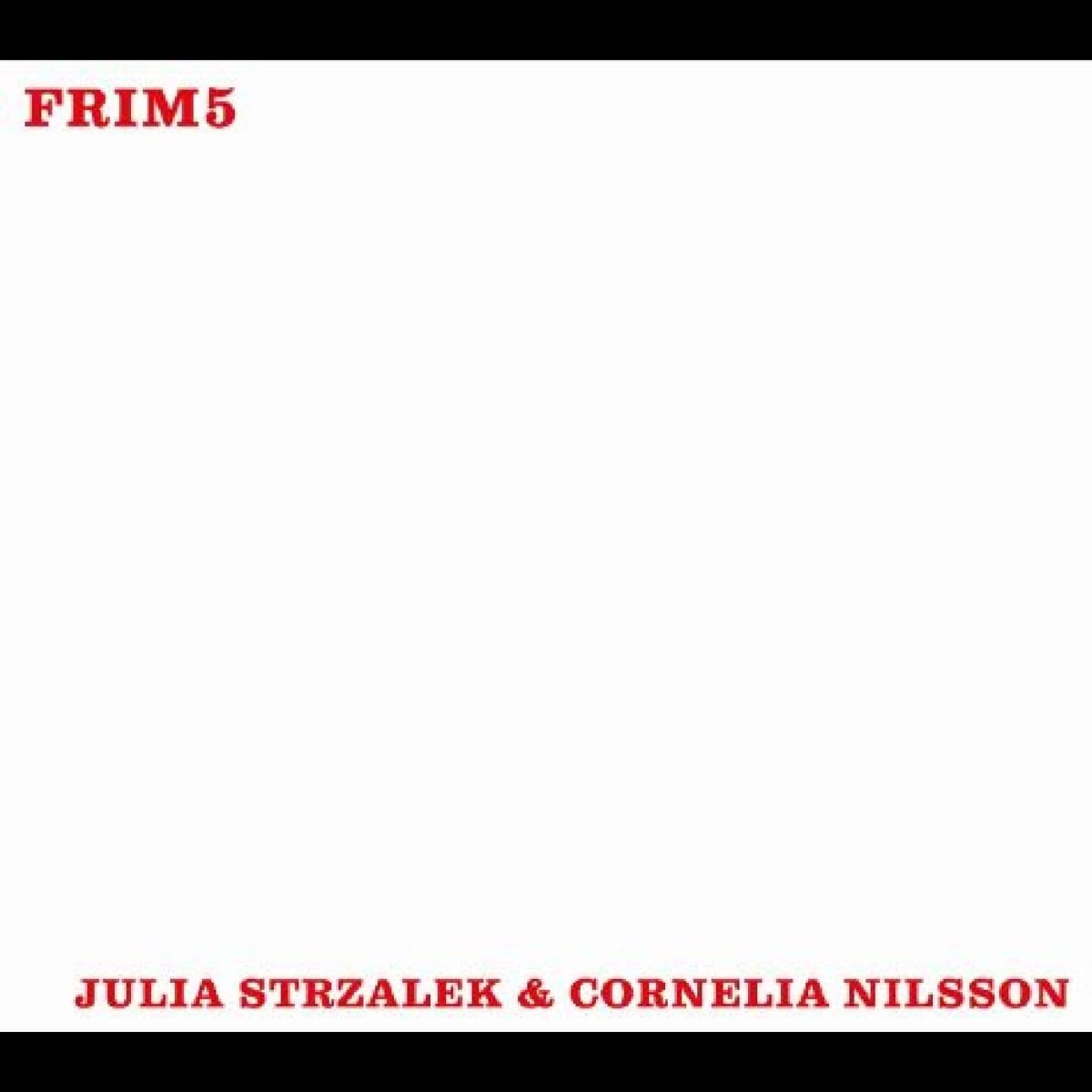 CD Julia Strzalek & Cornelia Nilsson - SCENERY SOMEWHERE