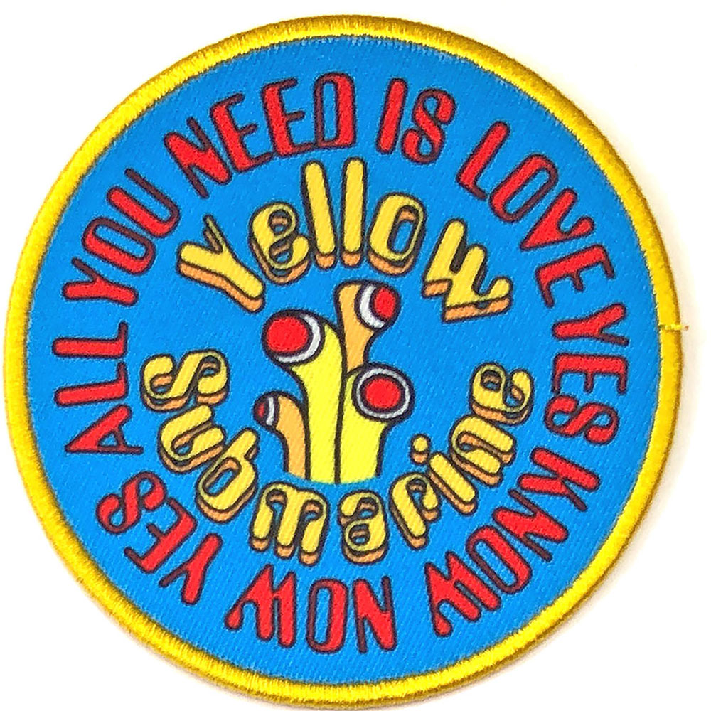 Nažehlovačka The Beatles - Yellow Submarine AYNIL Circle