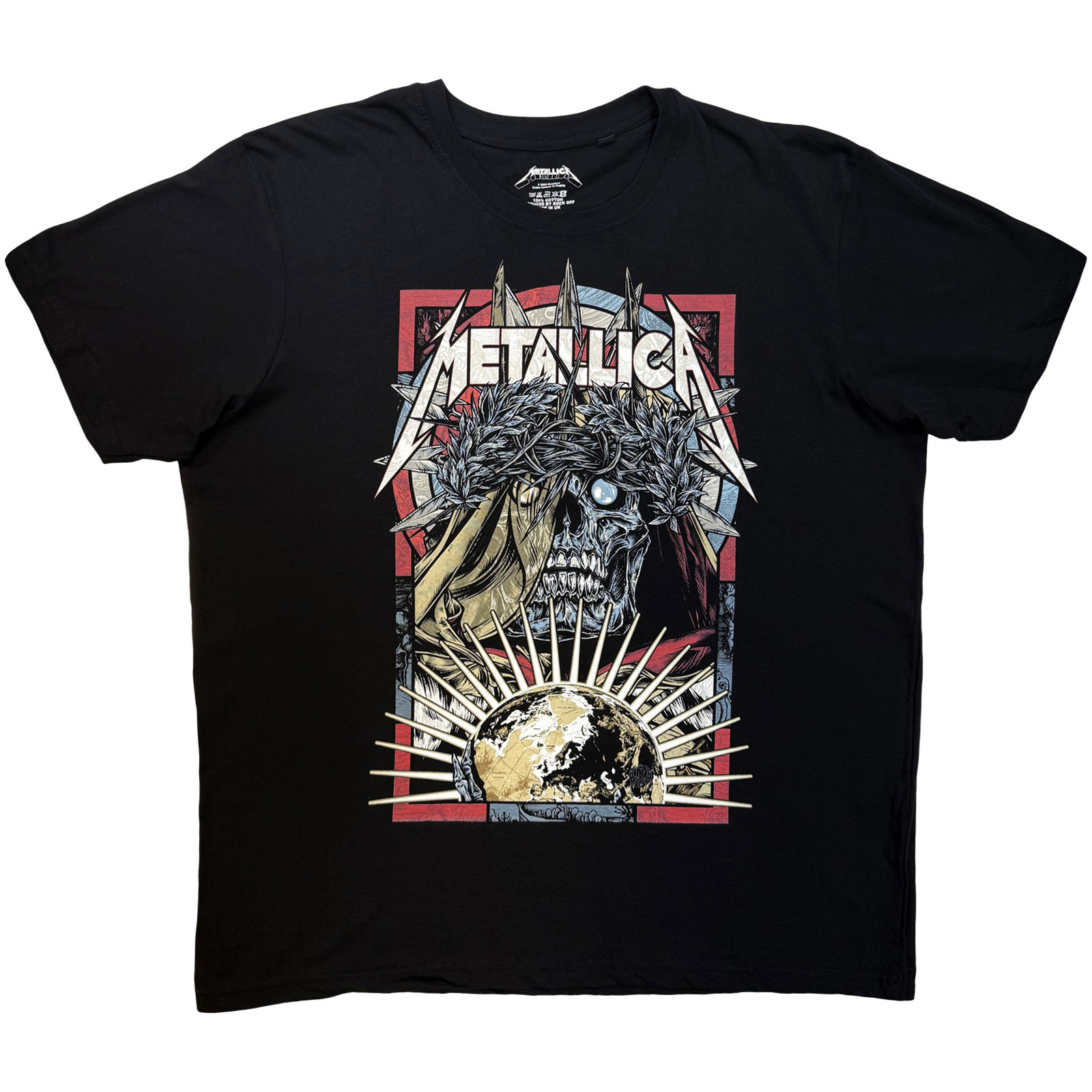 Tričko Metallica - Conquest, Unisex,Čierna,XXL