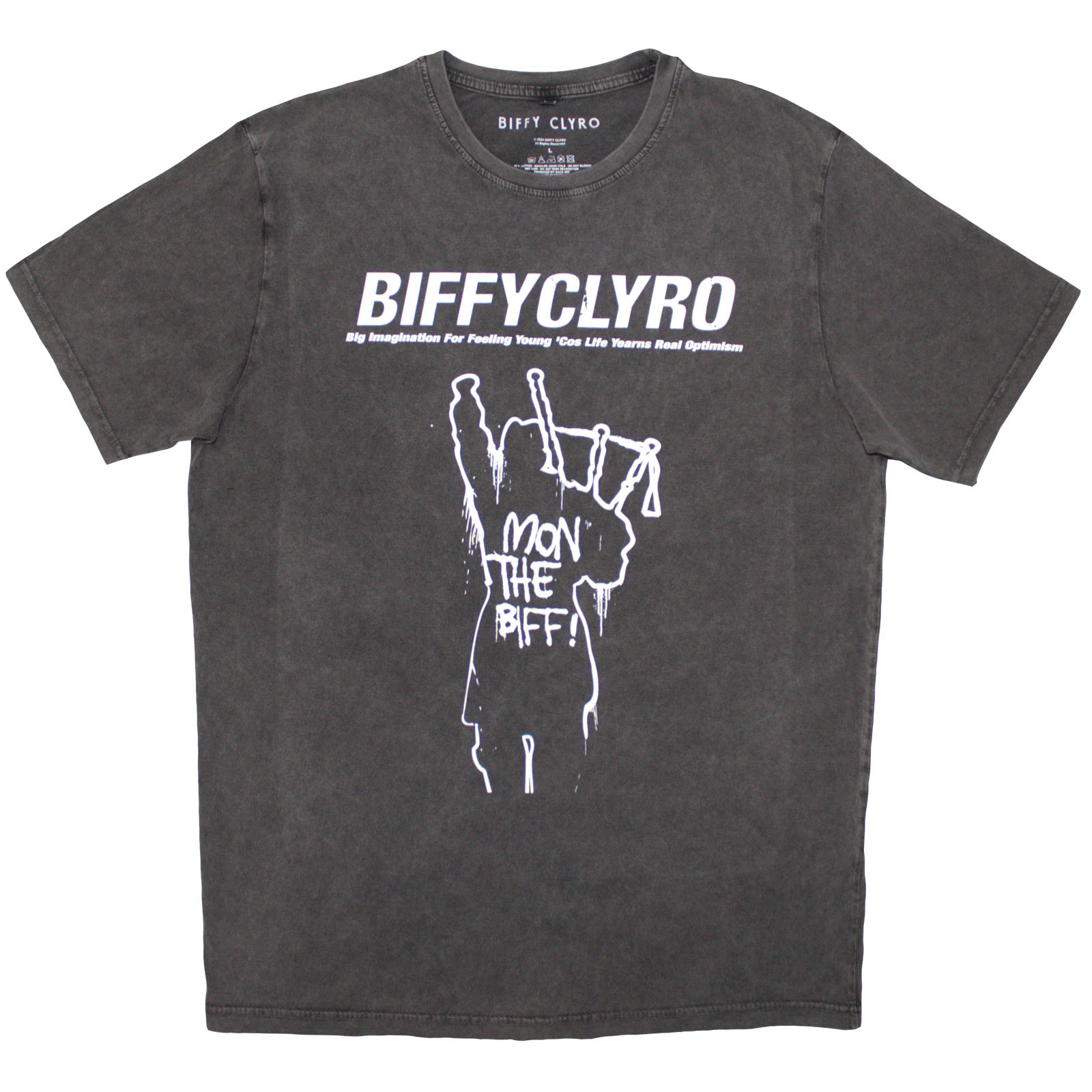 Tričko Biffy Clyro - Big Imagination, Unisex,Šedá,XXL
