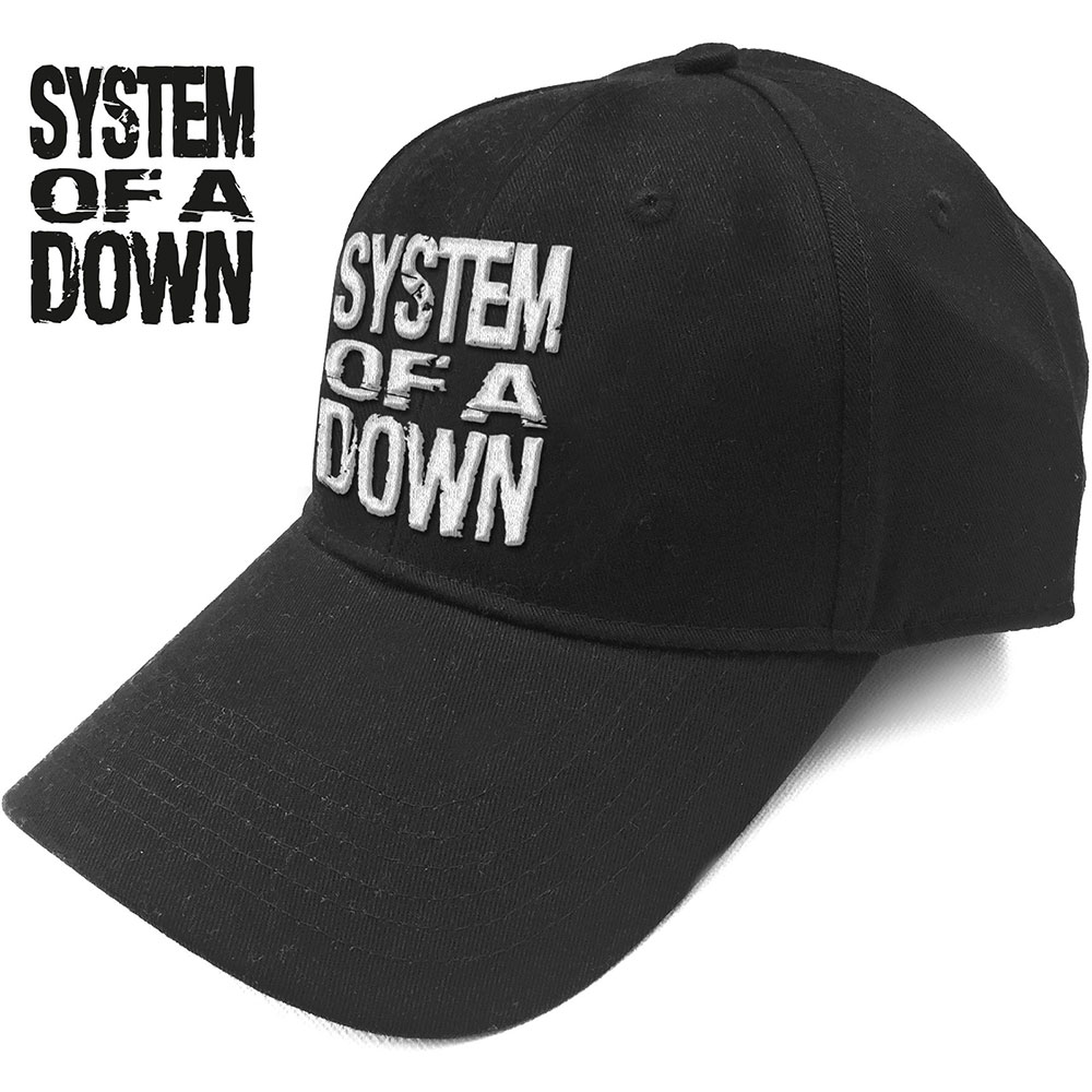 Šiltovka System of a Down - Stacked Logo, Unisex,Čierna,Univerzálna