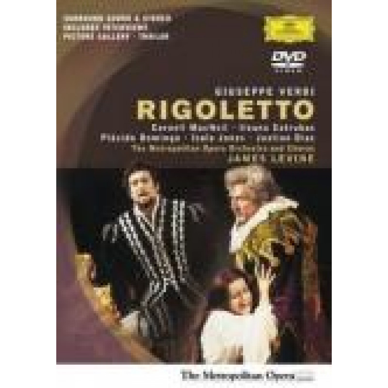 DVD - DOMINGO/COTRUBAS/LEVINE - RIGOLETTO