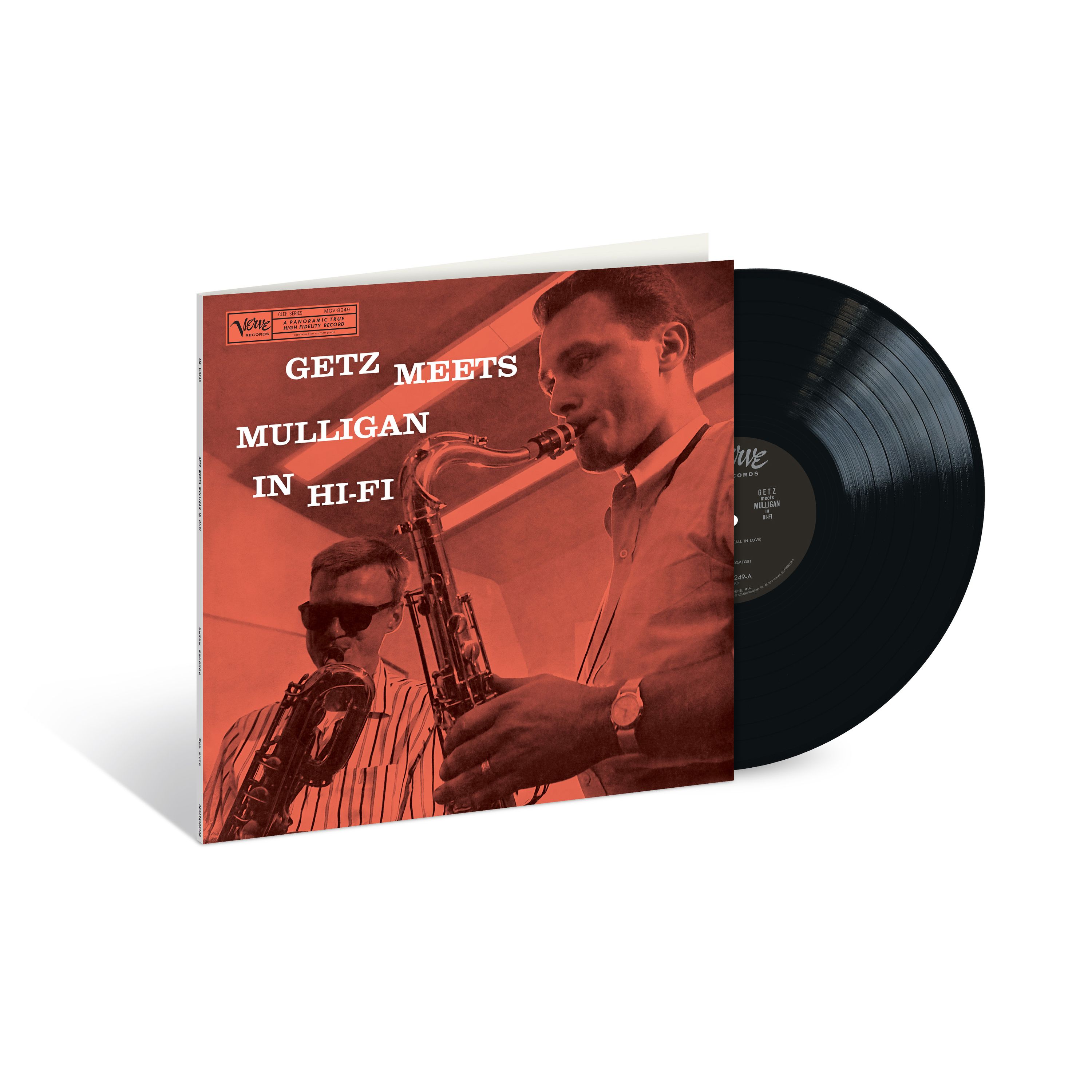 Vinyl Stan Getz and Gerry Mulligan - GETZ MEETS MULLIGAN IN...