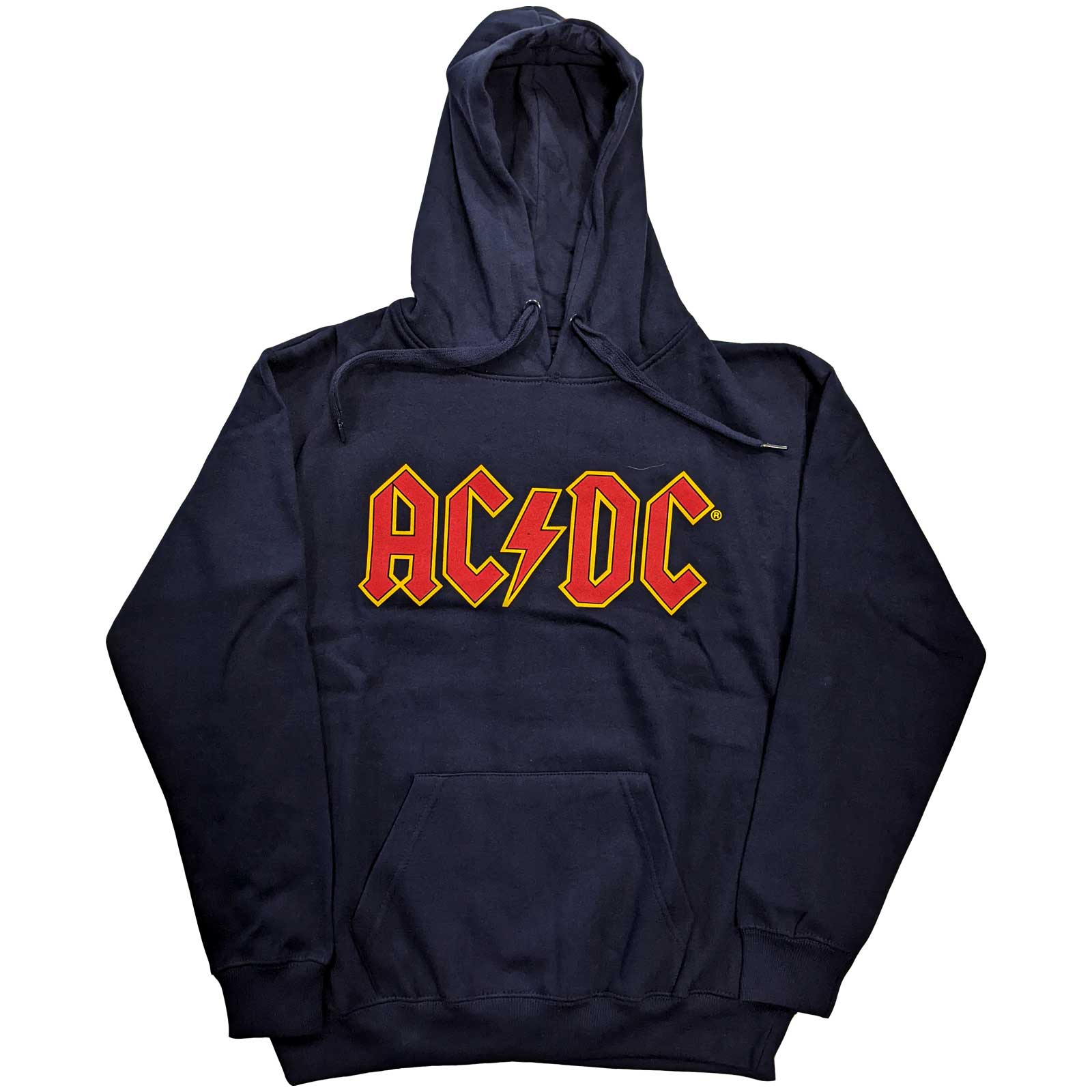 Mikina AC/DC - Logo, Unisex,Modrá,XL