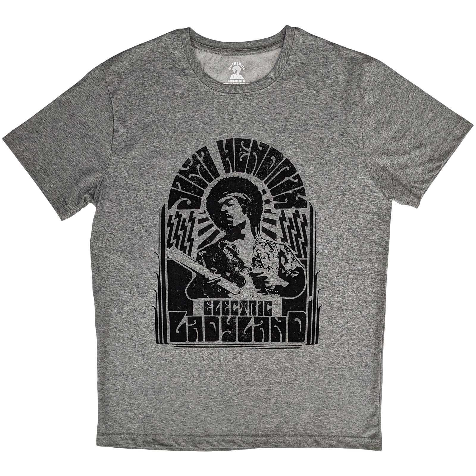 Tričko Jimi Hendrix - Electric Ladyland Mono, Unisex,Šedá,XXL