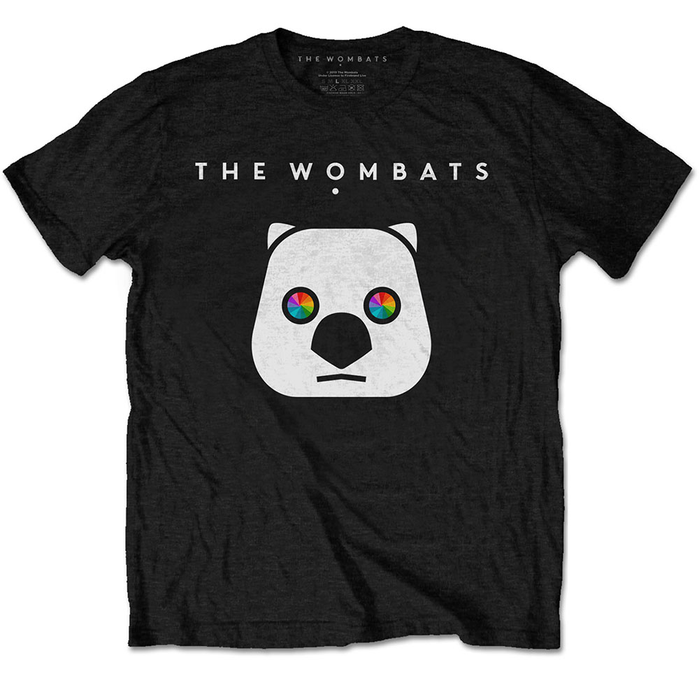 Tričko The Wombats - Rainbow Eyes, Unisex,Čierna,XXL