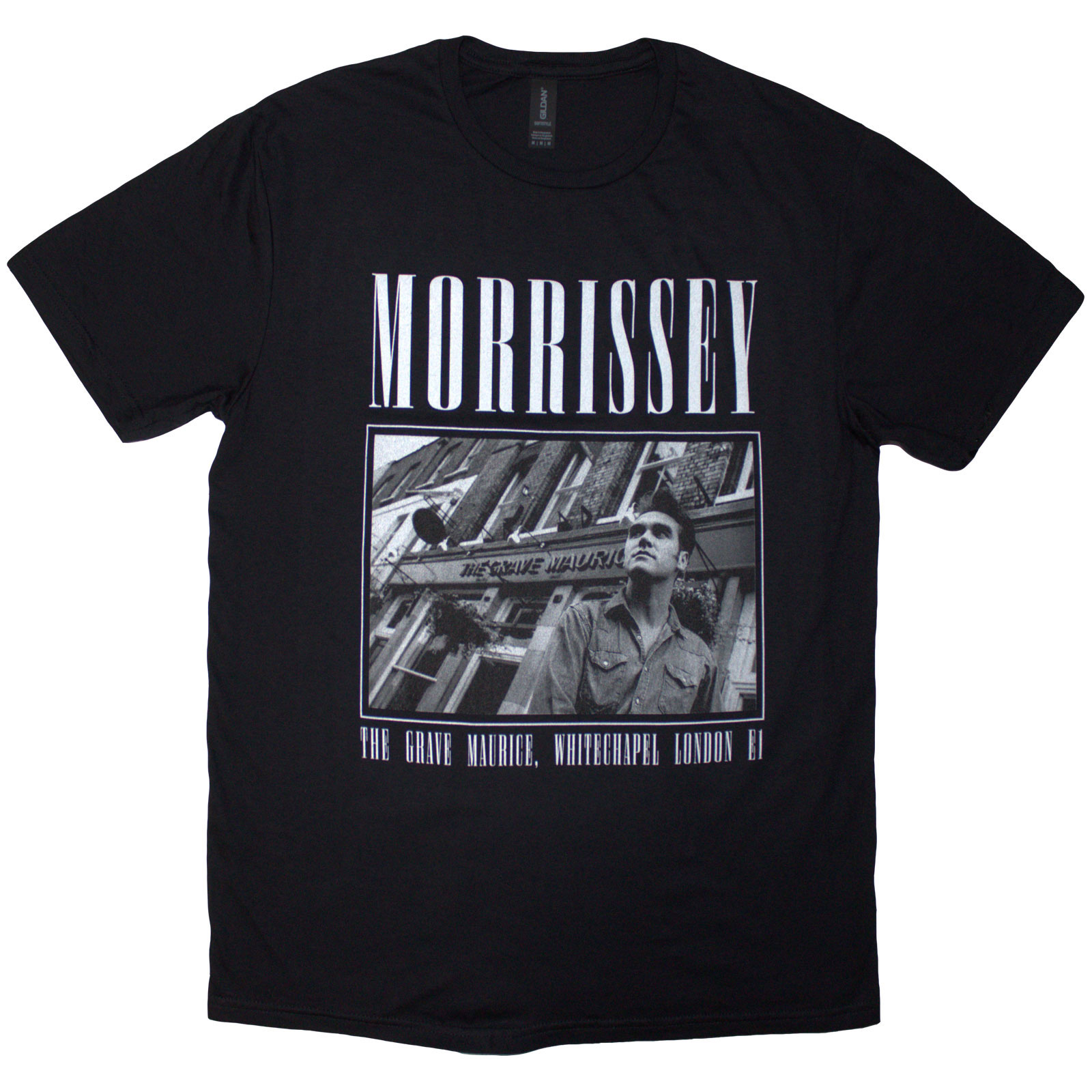 Tričko Morrissey - Whitechapel, Unisex,Čierna,XXL