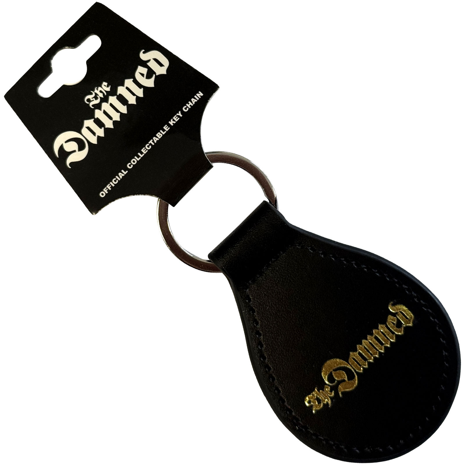 Kľúčenka The Damned - Gold Gothic Logo