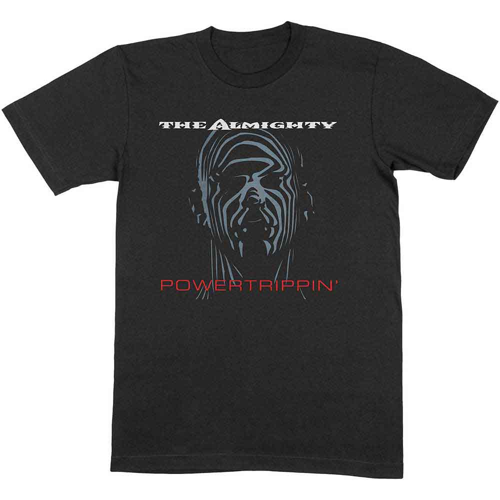 Tričko The Almighty - Powertrippin', Unisex,Čierna,XXL