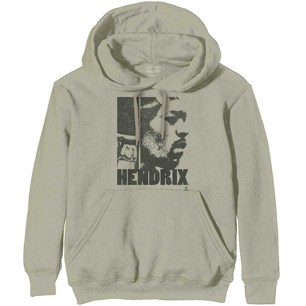 Mikina Jimi Hendrix - Let Me Live, Unisex,Natural,XXL