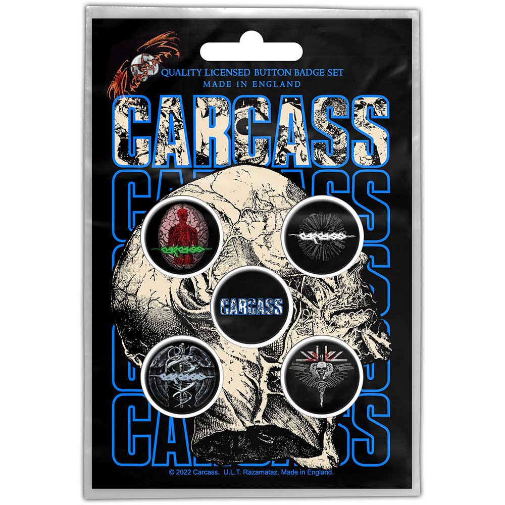 Odznak Carcass - Necro Head