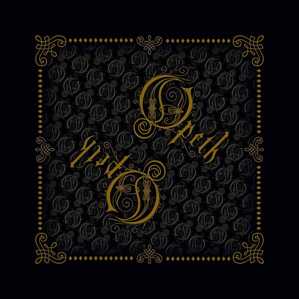 Šatka Opeth - Logo, Unisex,Čierna,Univerzálna