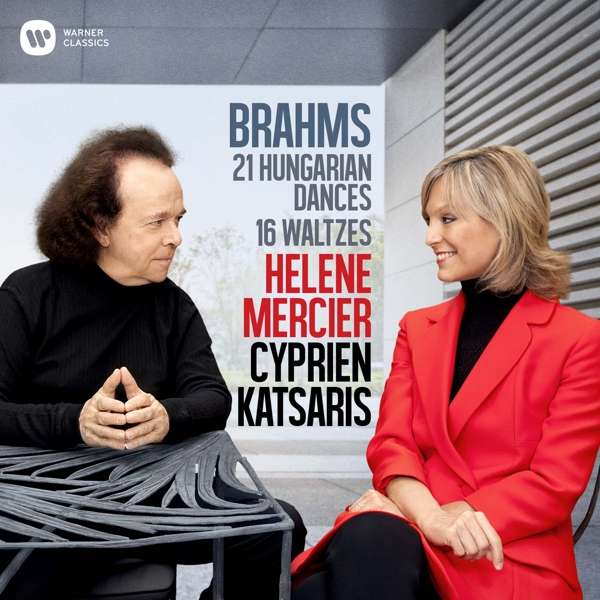 CD Cyprien Katsaris and Hélène Mercier - BRAHMS: HUNGARIAN DANCES