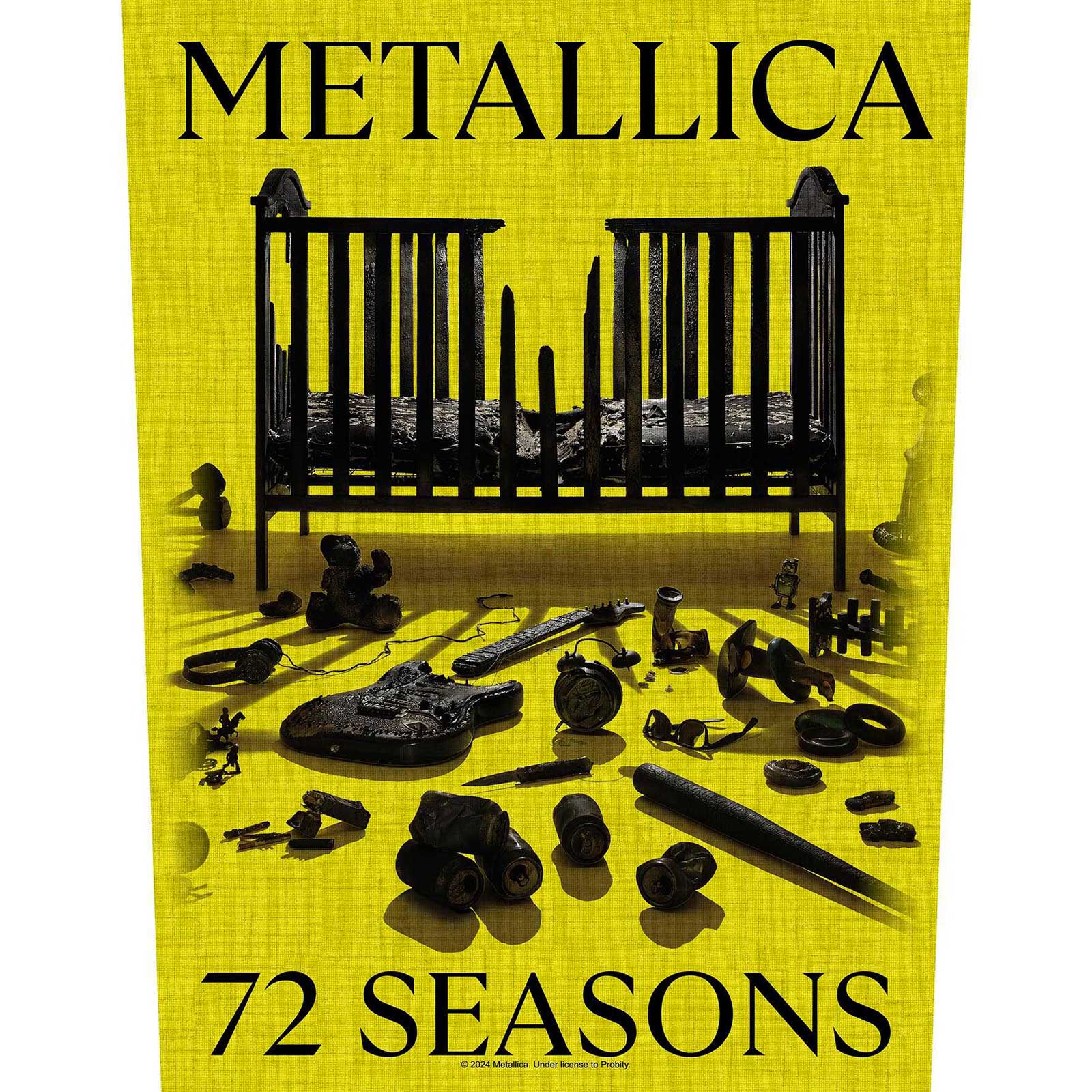 Nažehlovačka Metallica - 72 Seasons Crib