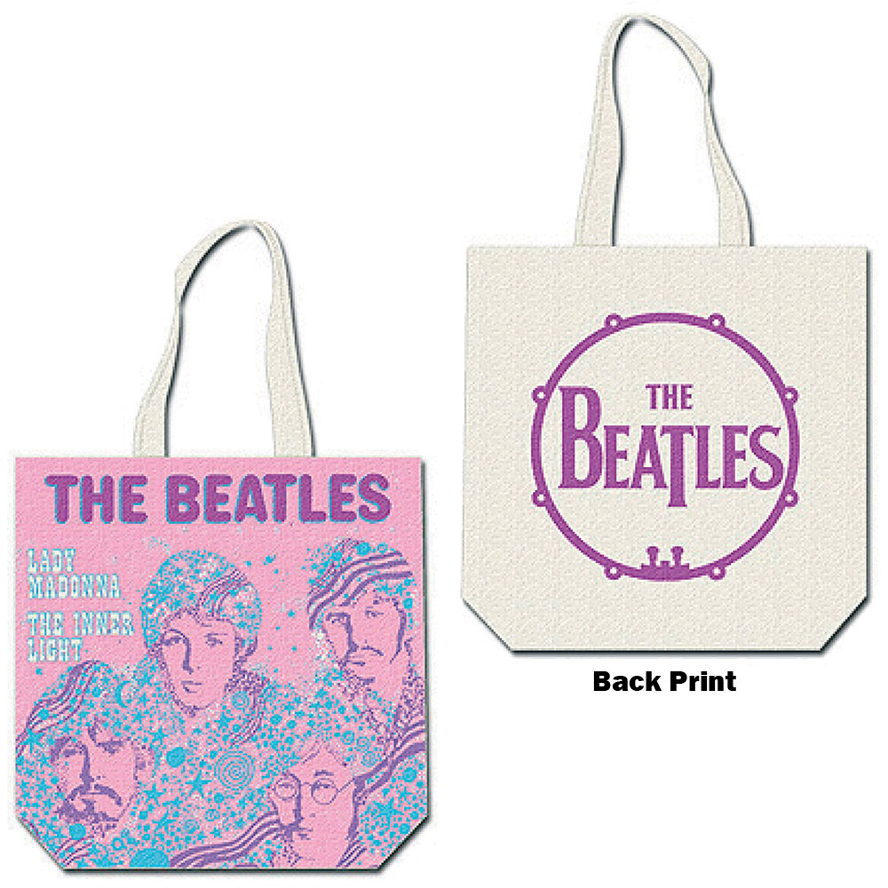 Taška cez rameno The Beatles - Lady Madonna, Ružová,Univerzálna