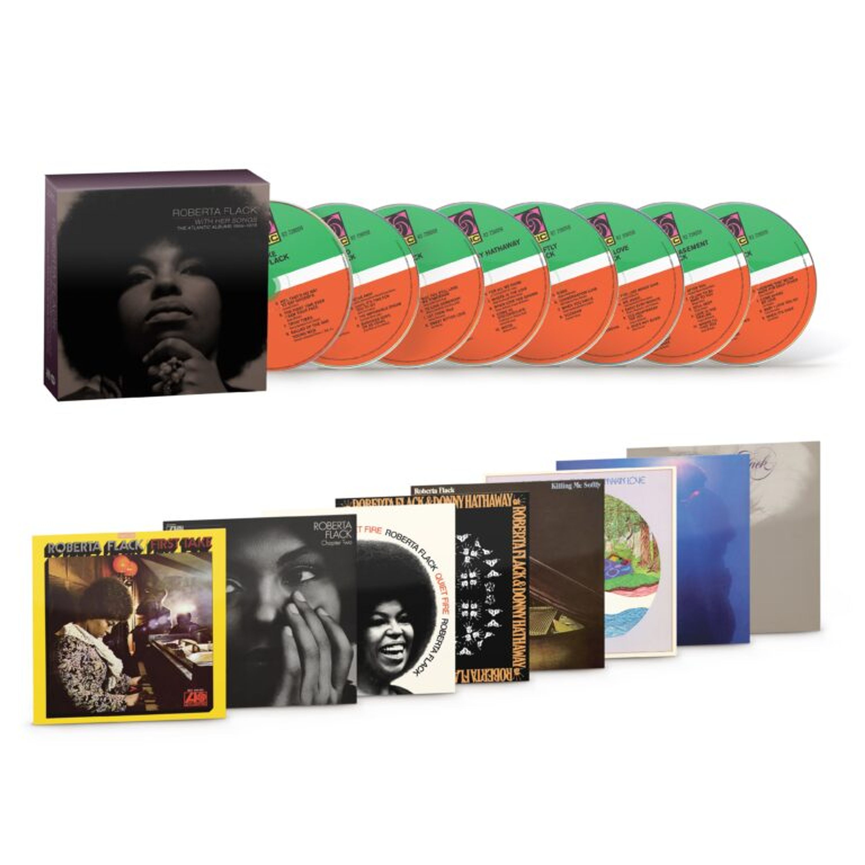CD - WITH HER SONGS: THE ATLANTIC ALBUMS, 1969-1978