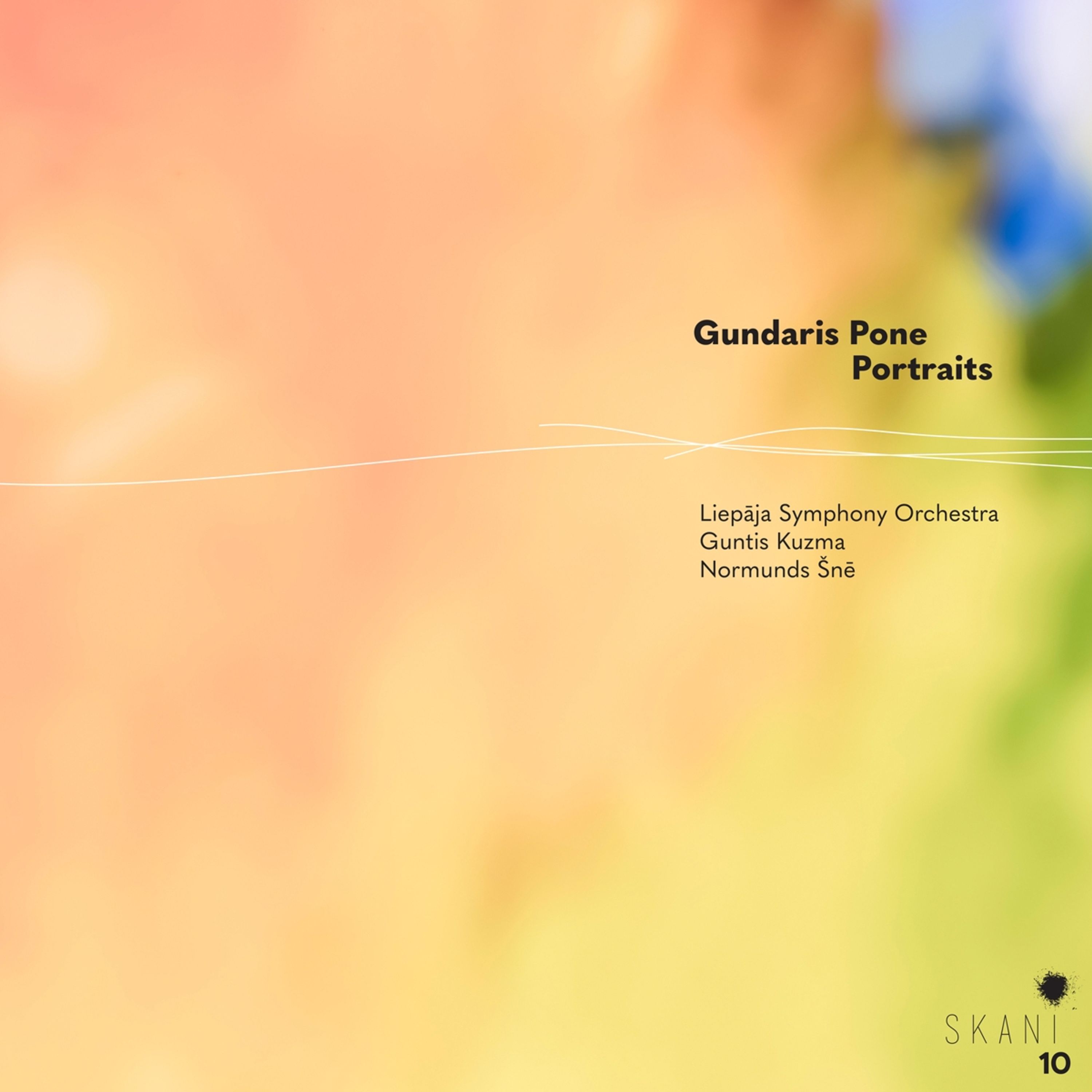 CD Liepāja Symphony Orchestra - GUNDARIS PONE: PORTRAITS
