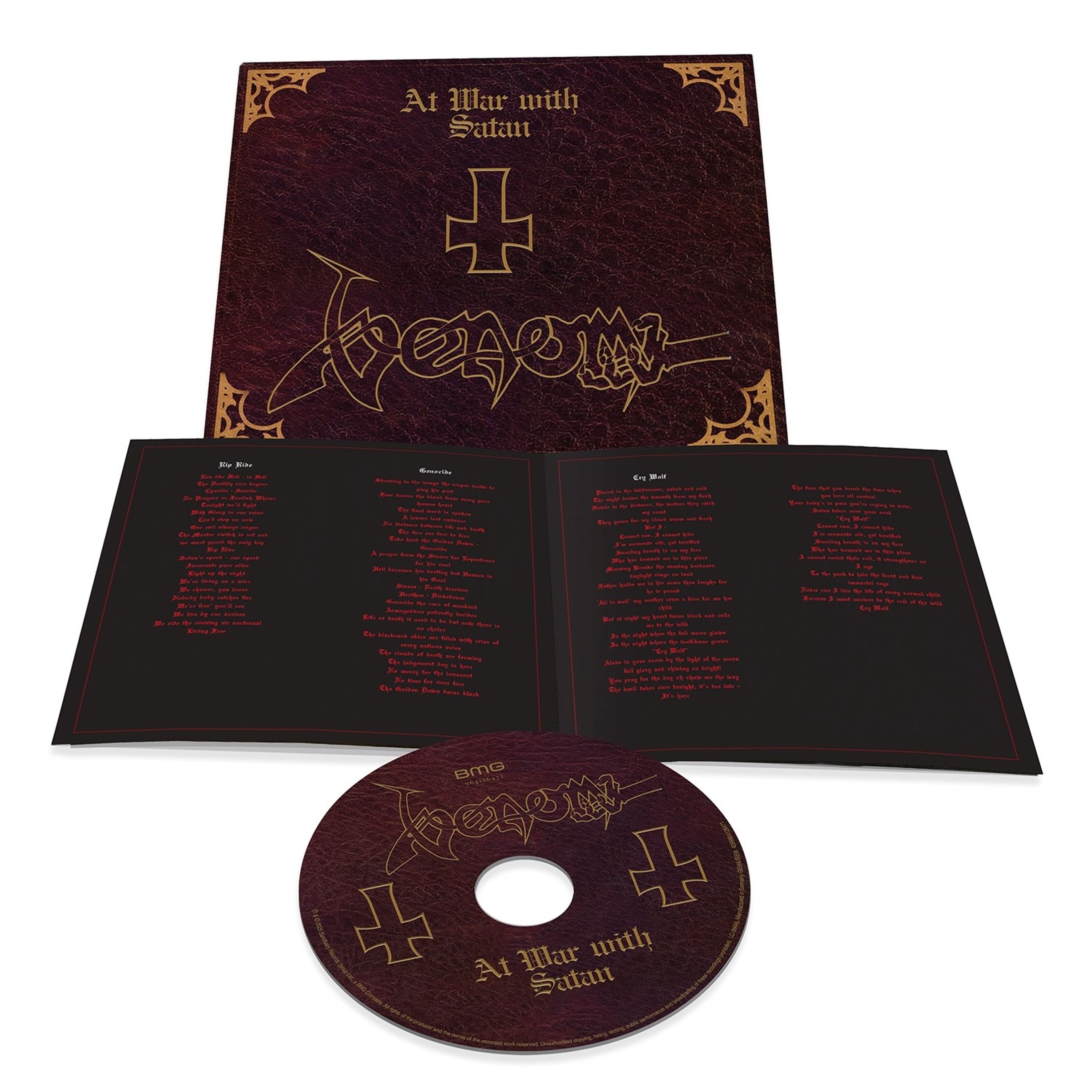 CD Venom - At War With Satan