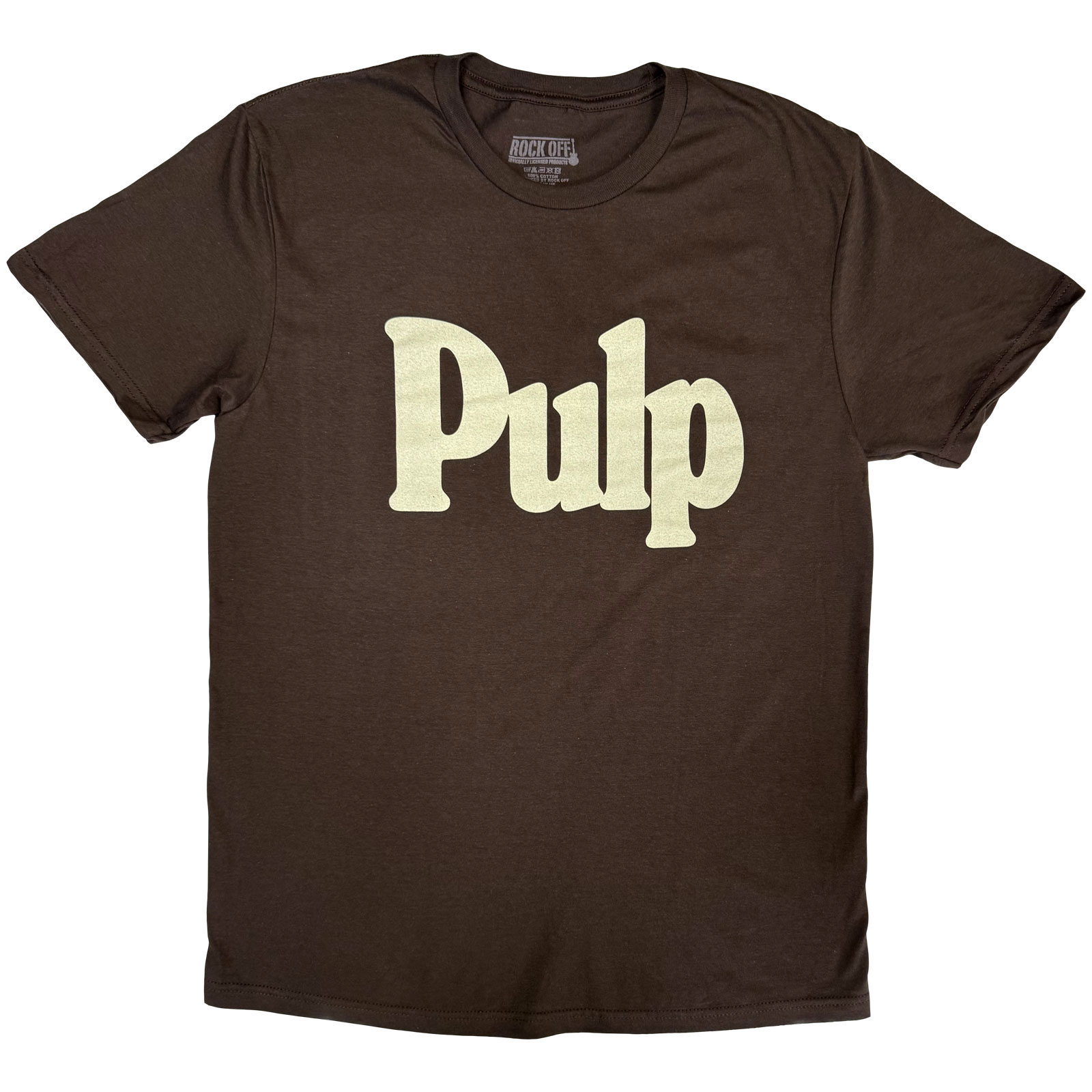 Tričko Pulp - New Logo, Unisex,Hnedá,XXL