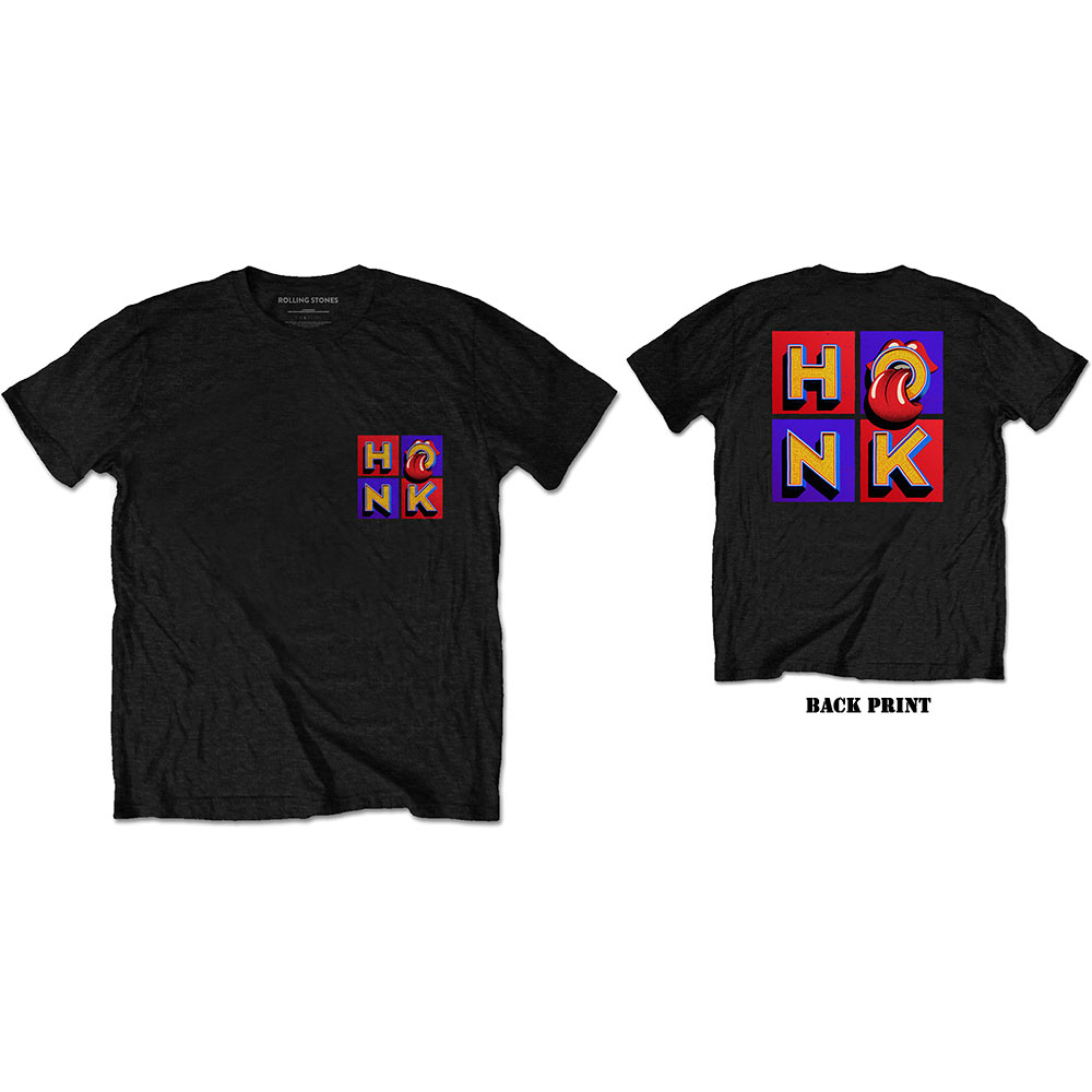 Tričko The Rolling Stones - Honk Album F&B, Unisex,Čierna,XXL