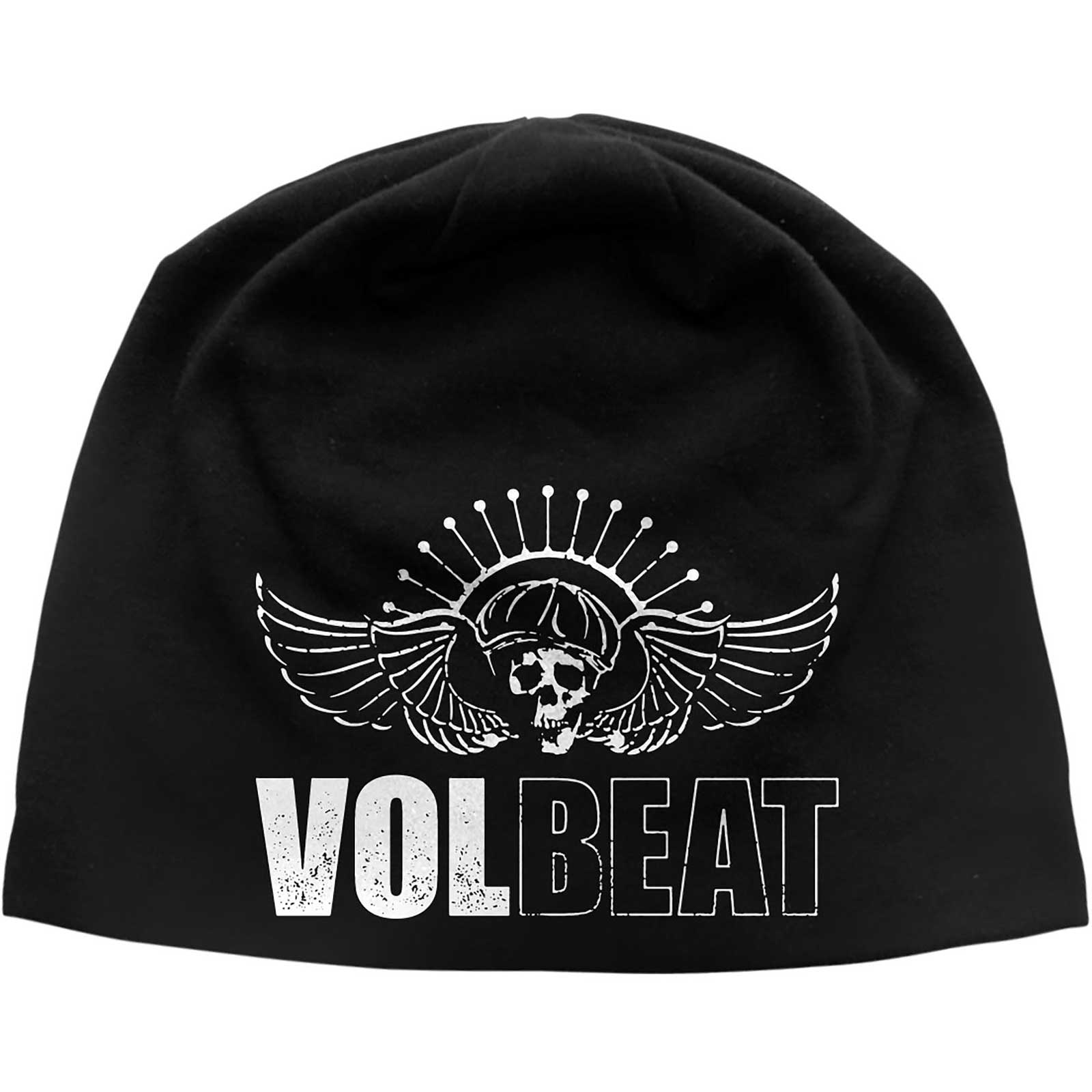 Čapica Volbeat - Logo, Čierna,Univerzálna