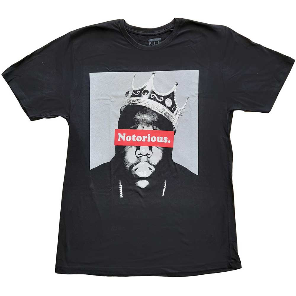 Tričko Biggie Smalls - Notorious, Unisex,Čierna,XXL